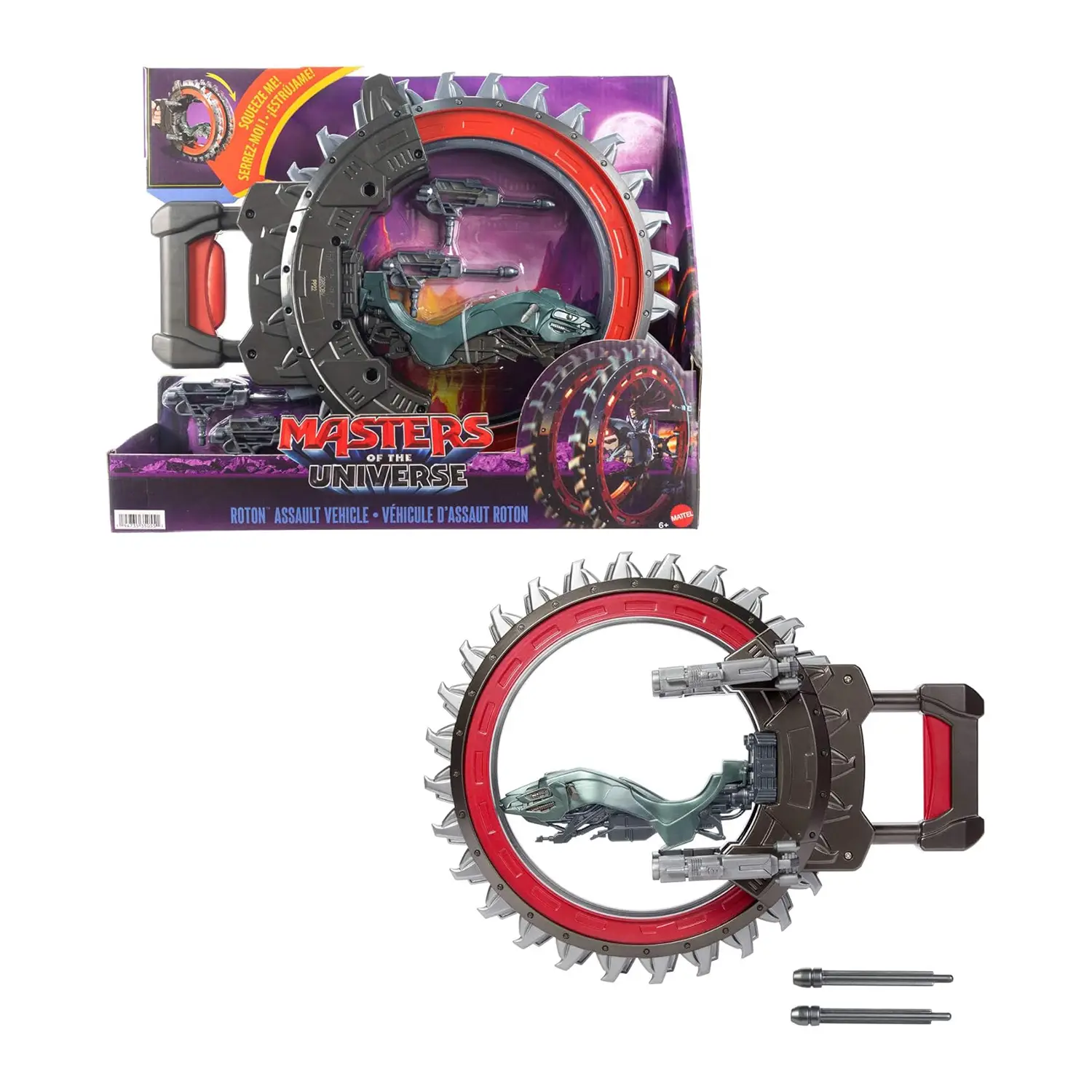 Masters of the Universe - Roton, veicolo d'assalto ispirato al film Masters of the Universe 2026 - action figures ed accessori