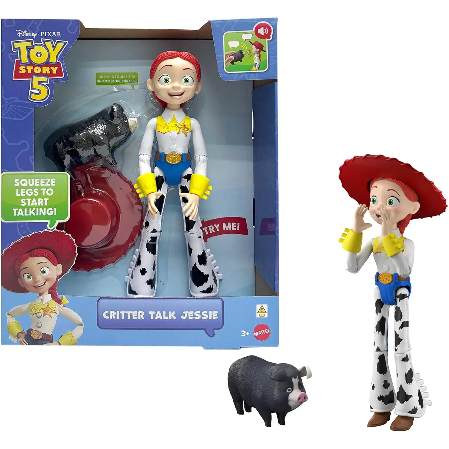 Toy Story 5 Jessie Parlante Mattel 30 cm - action figures ed accessori