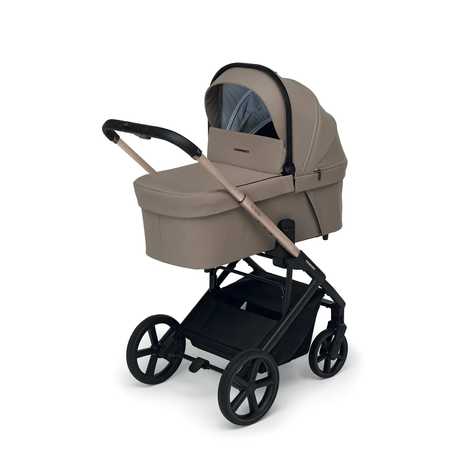 Tictoc Pro Duo Passeggino+navicella Champagne Foppapedretti - trio e modulari