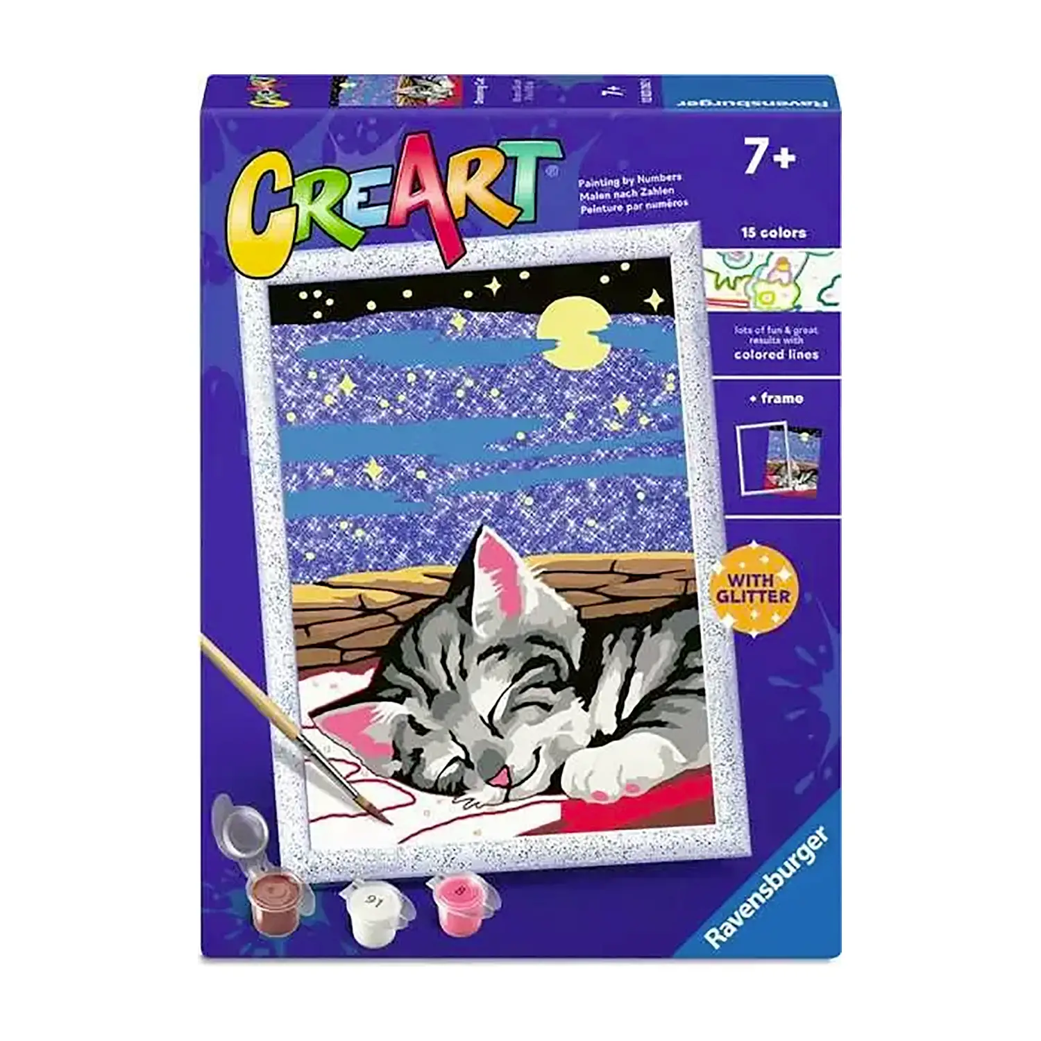 Creart Serie D: Gatto Sognatore - creatività