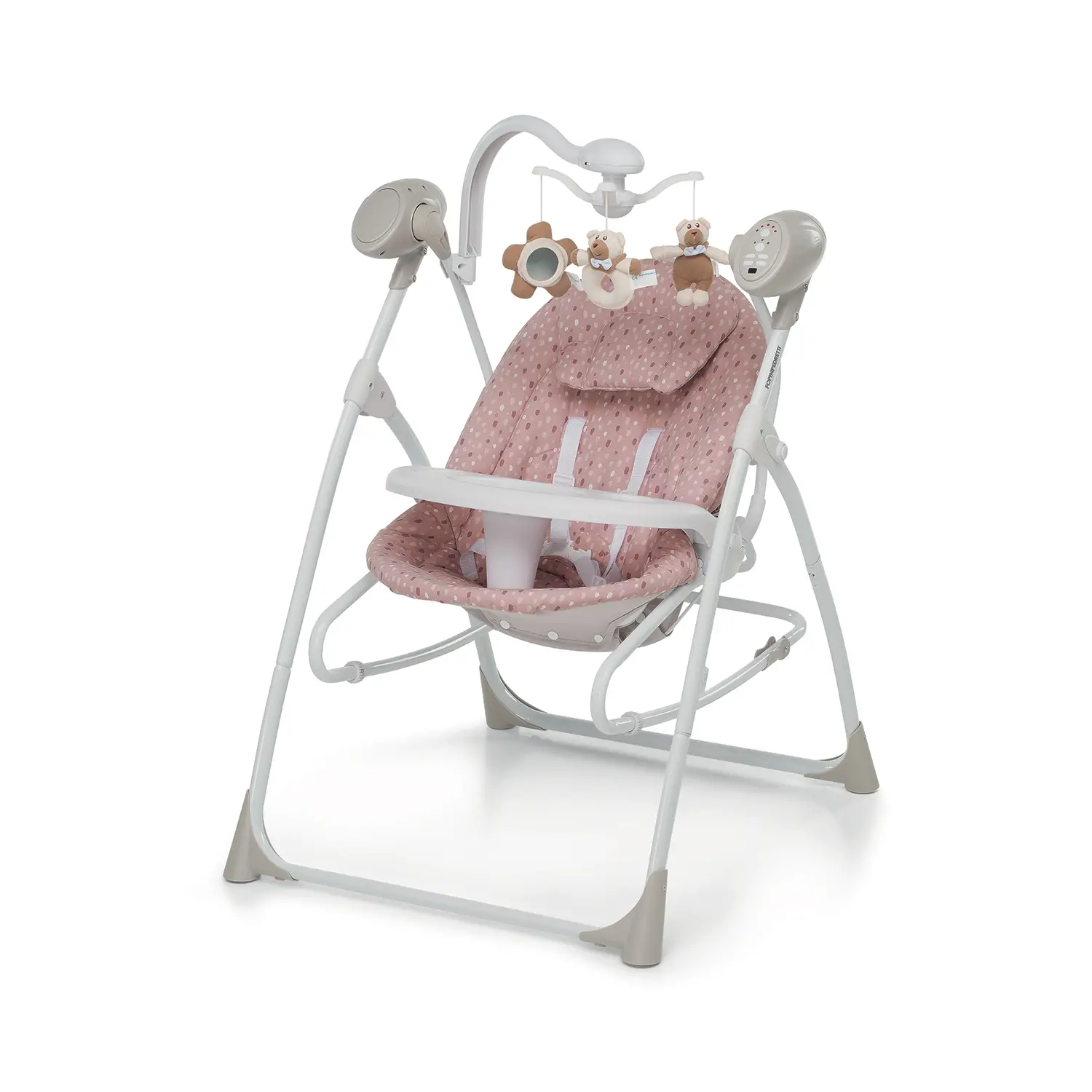 Altalena Sdraietta Foppapedretti Carillon Rose – Sdraietta Musicale e Dondolo - altalene 0/36 MESI
