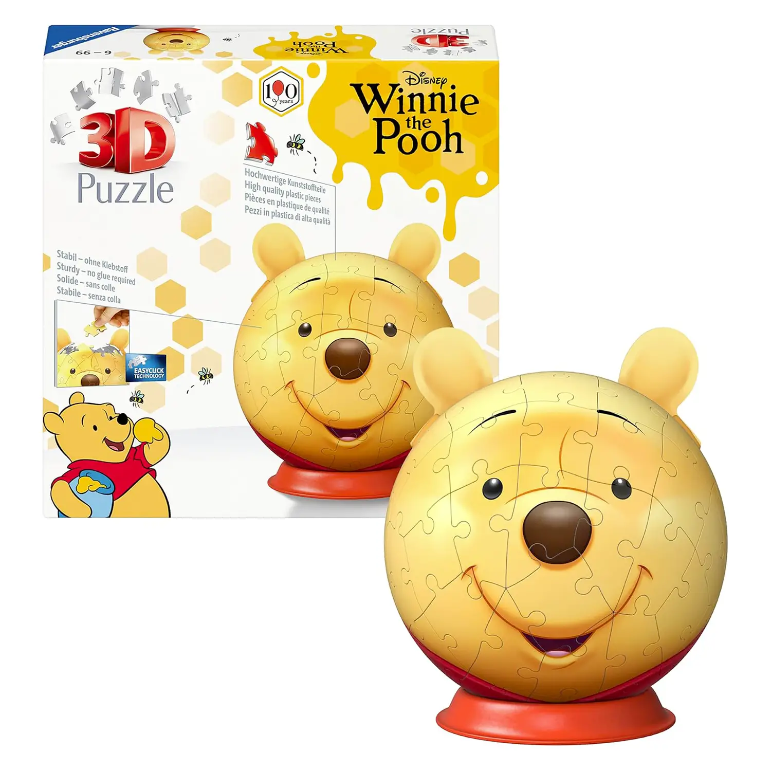 Puzzle 3D Winnie The Pooh Con Orecchie - Puzzle in cartone