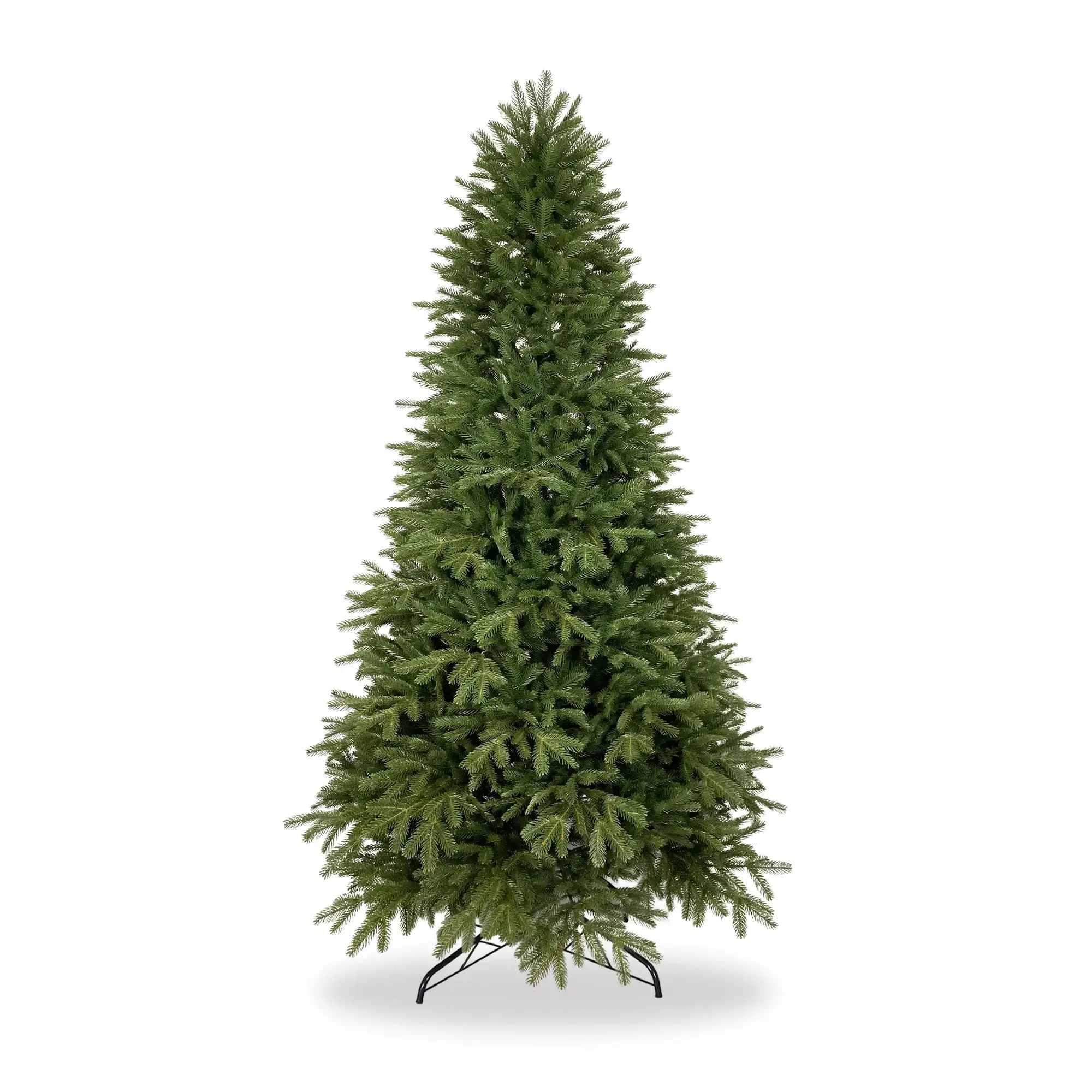 Albero di Natale Whisper 100% PE Ultra-Realistico, 891 Rami a 5 Punte, Altezza 180 cm - alberi