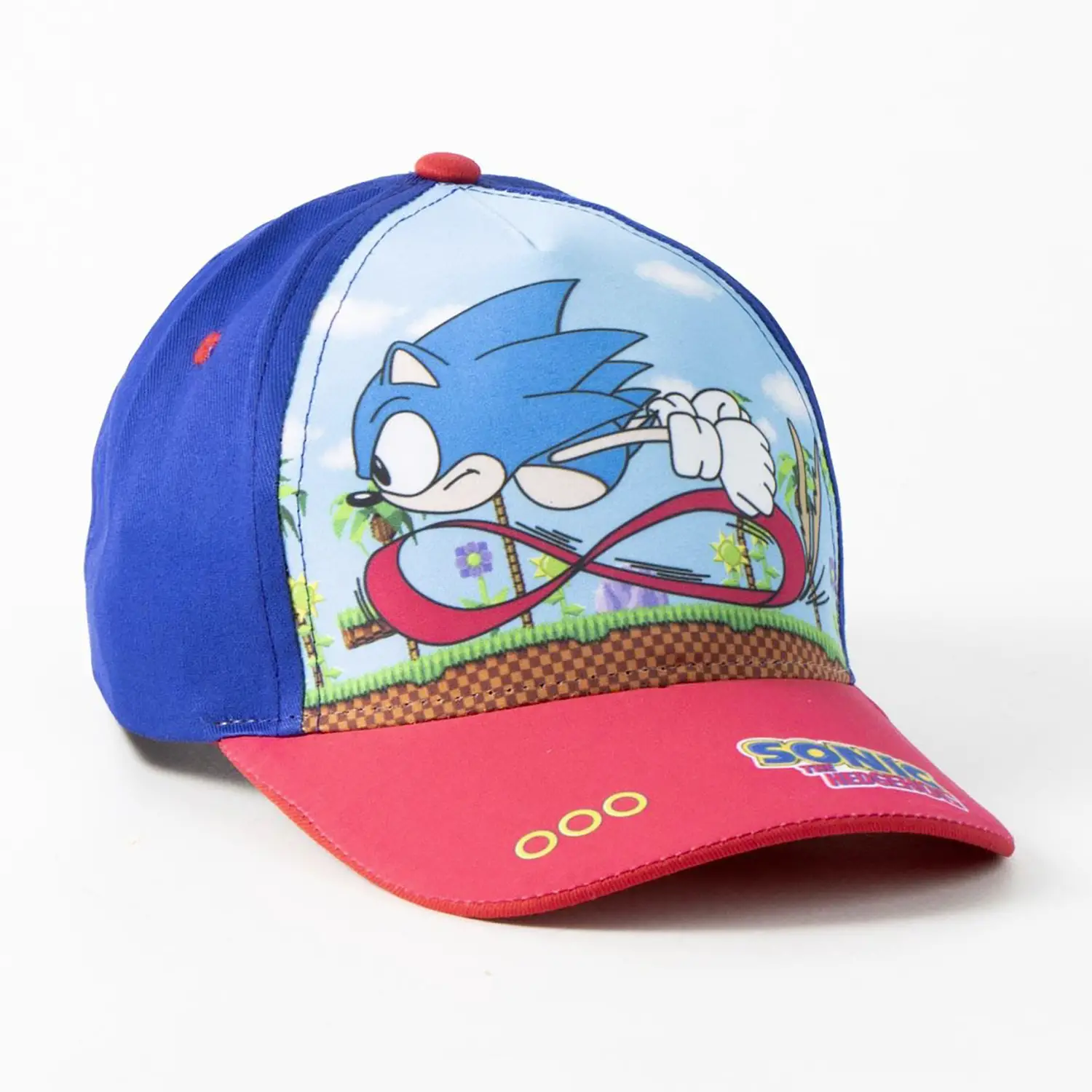 Cappellino Sonic 53cm Con Visiera Rossa - accessori stagionali