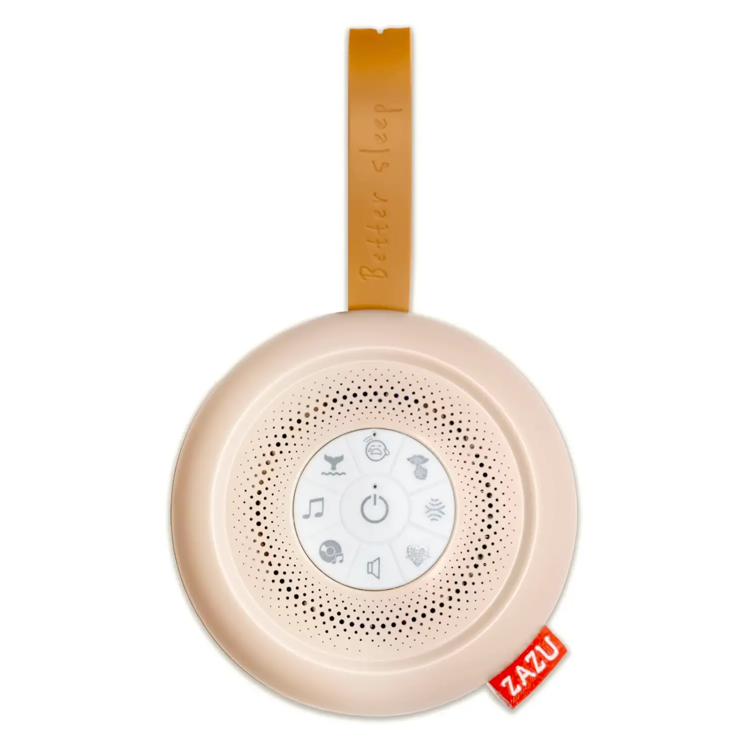 Suzy Deluxe Macchina Rumore Bianco Neonati – 14 Suoni, Sensore Pianto, USB-C - Primi giochi