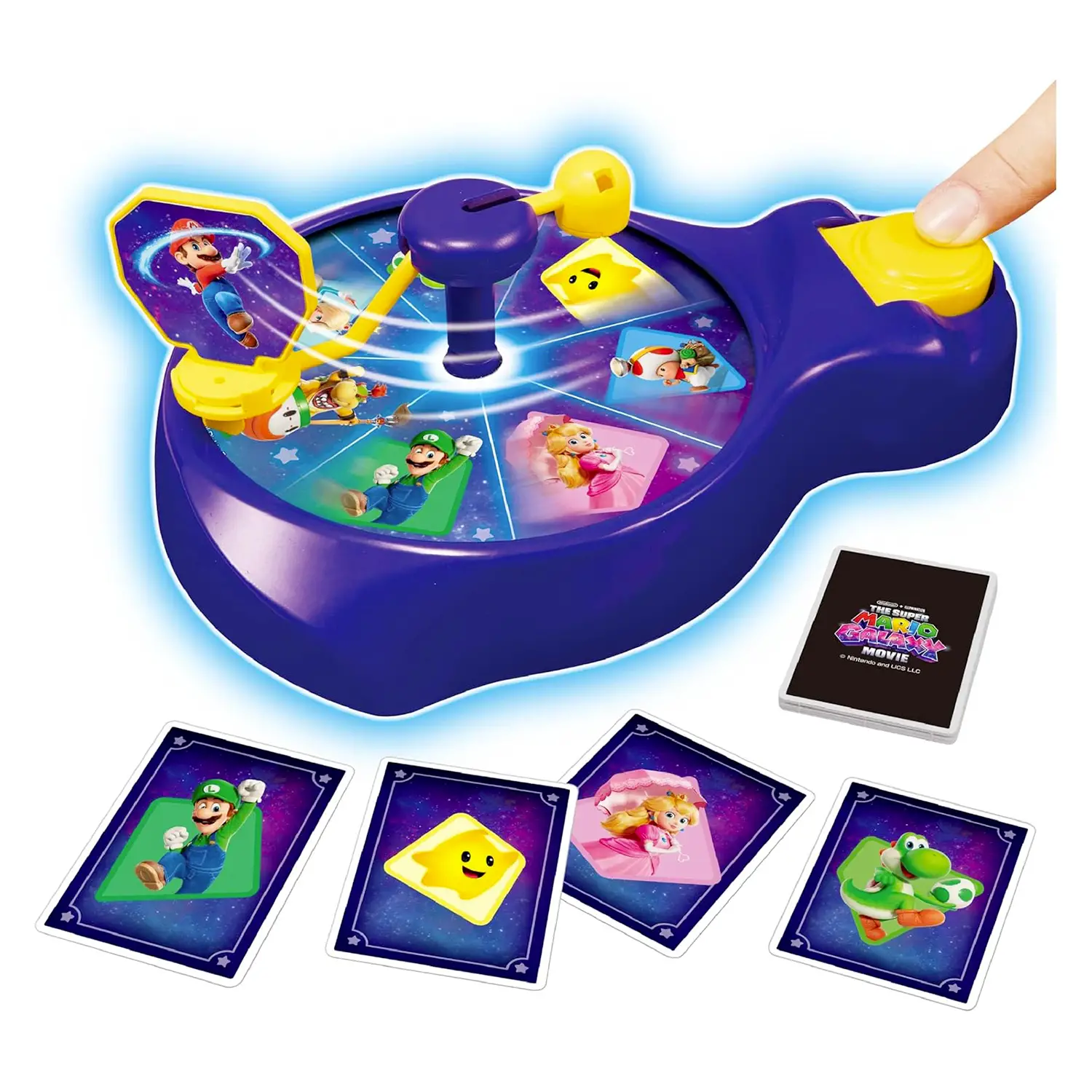 Super Mario Galaxy Spin 'N Match Game - Ruota E Abbina L'Immagine - Giochi di società