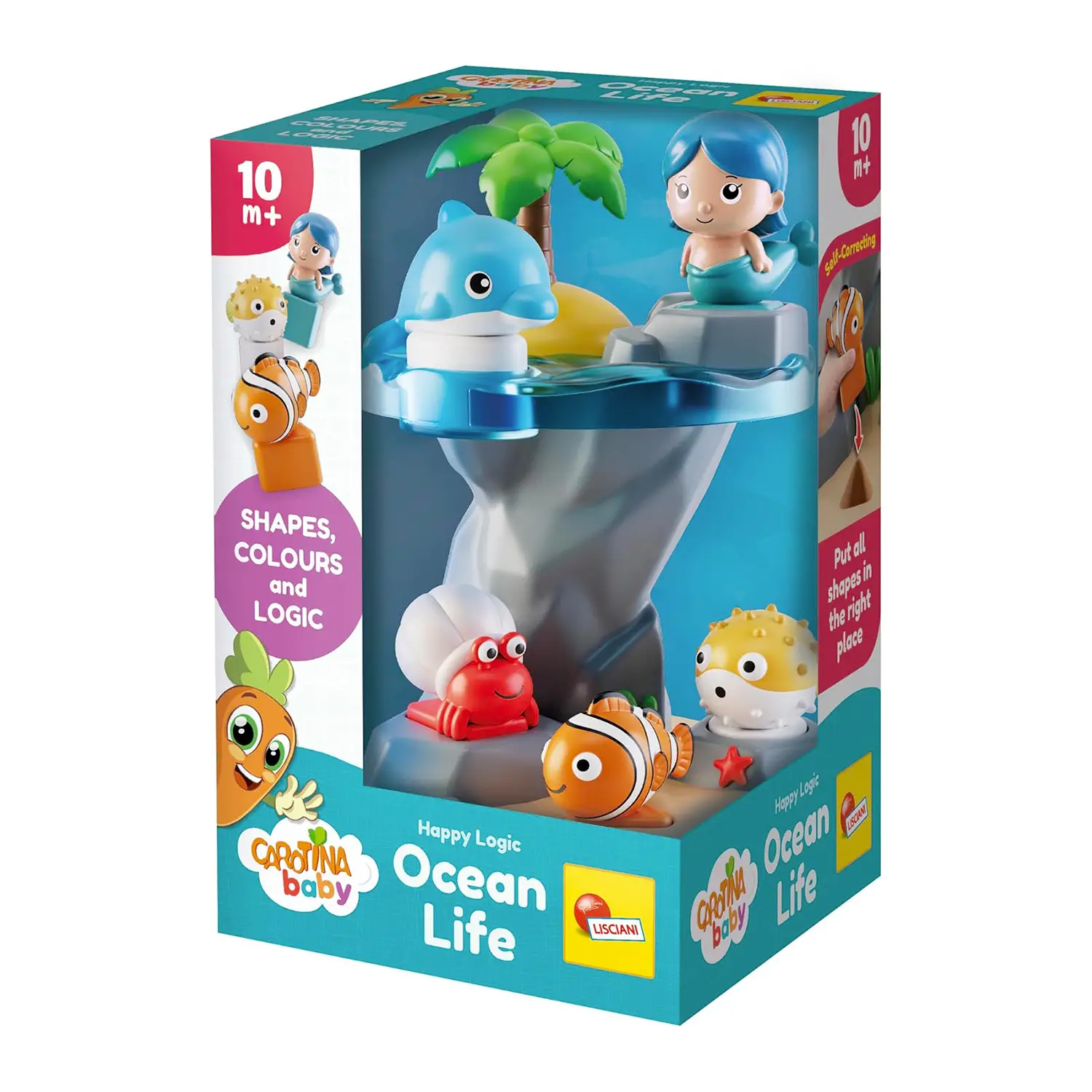 Carotina My First Logic Gioco Educativo Ad Incastri Oceano - Primi giochi