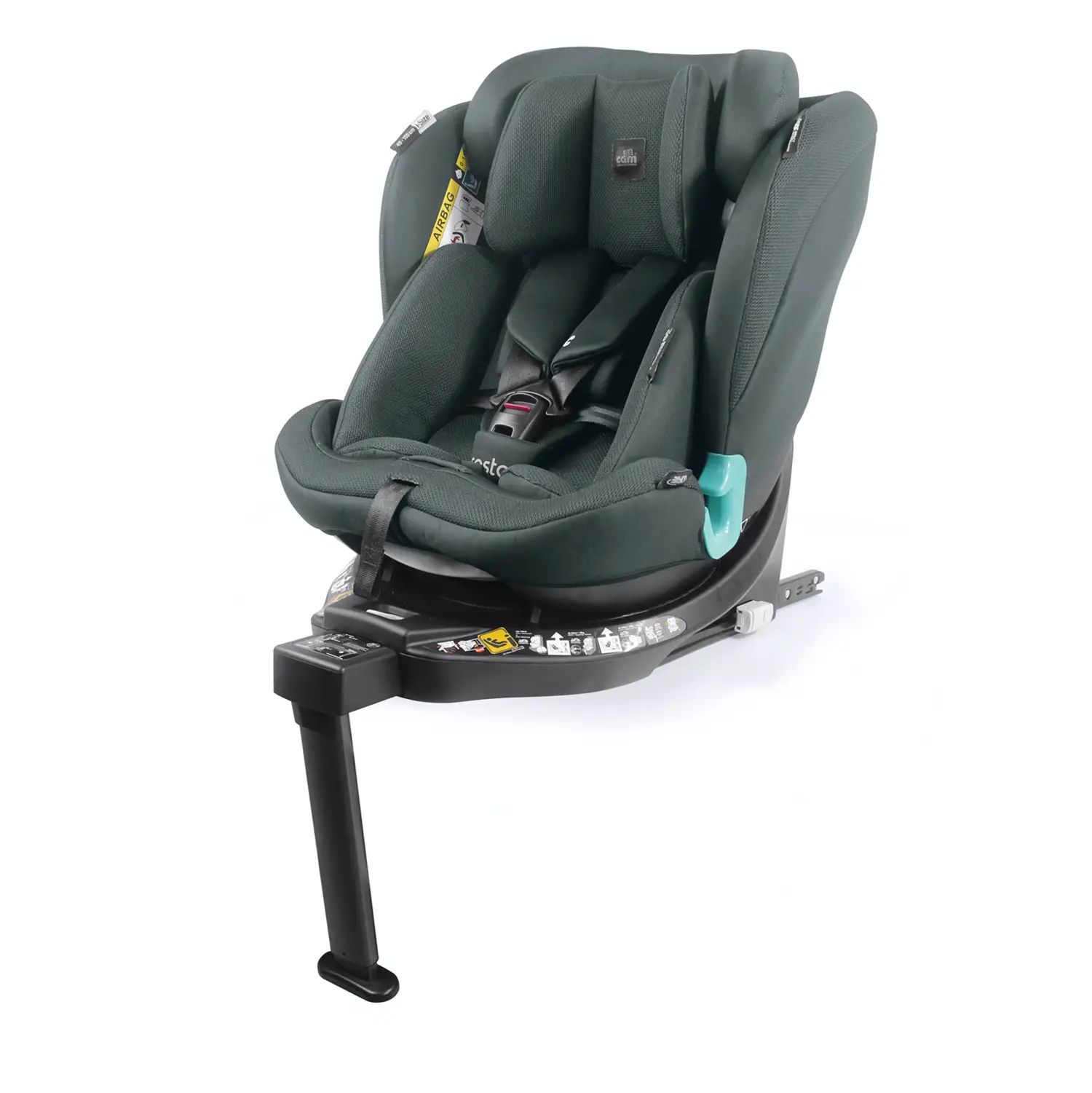 Seggiolino Auto Sosta Evo i-Size Antracite 2.0 40-150 cm - bambini 40-150 cm (0-12 anni)
