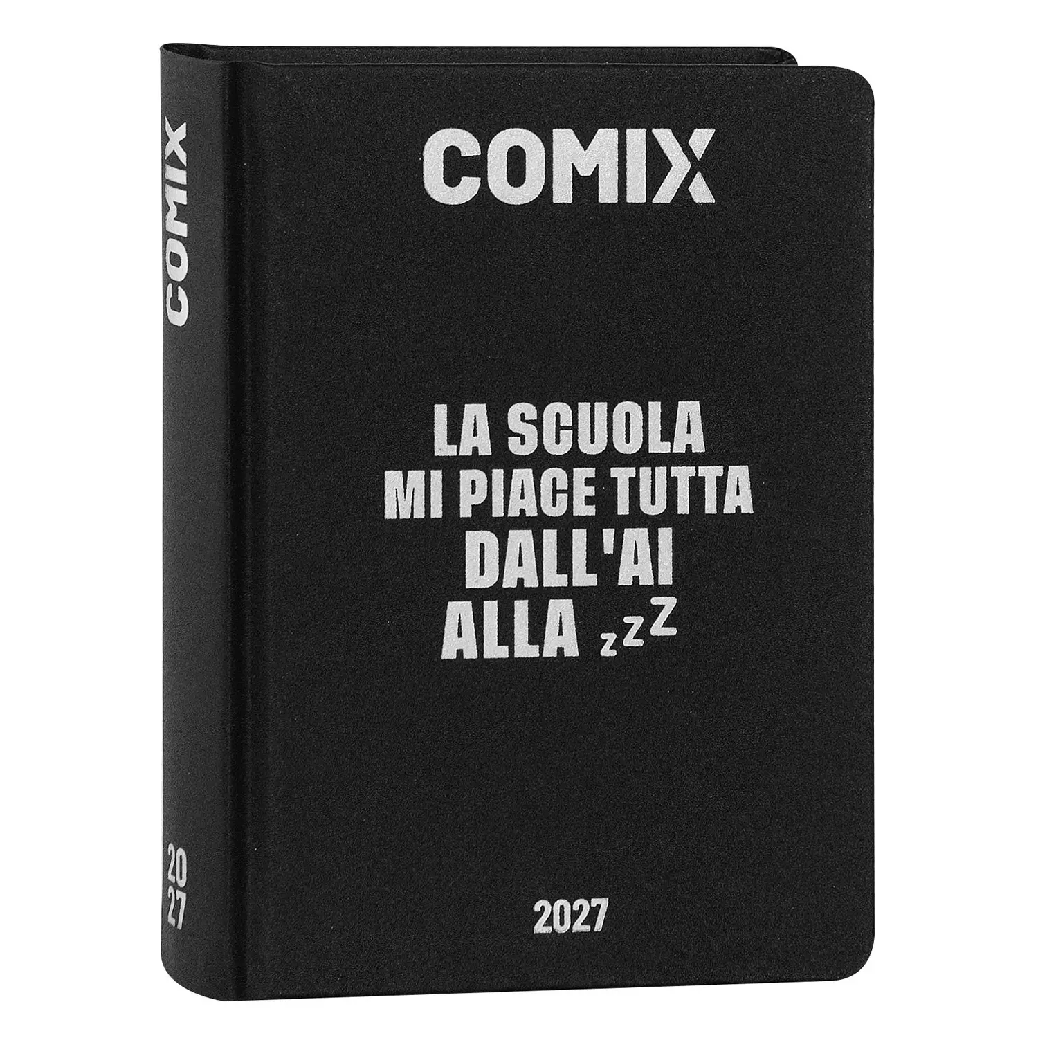 Comix Diario Agenda 16 Mesi Mignon Plus Black&silver - diari