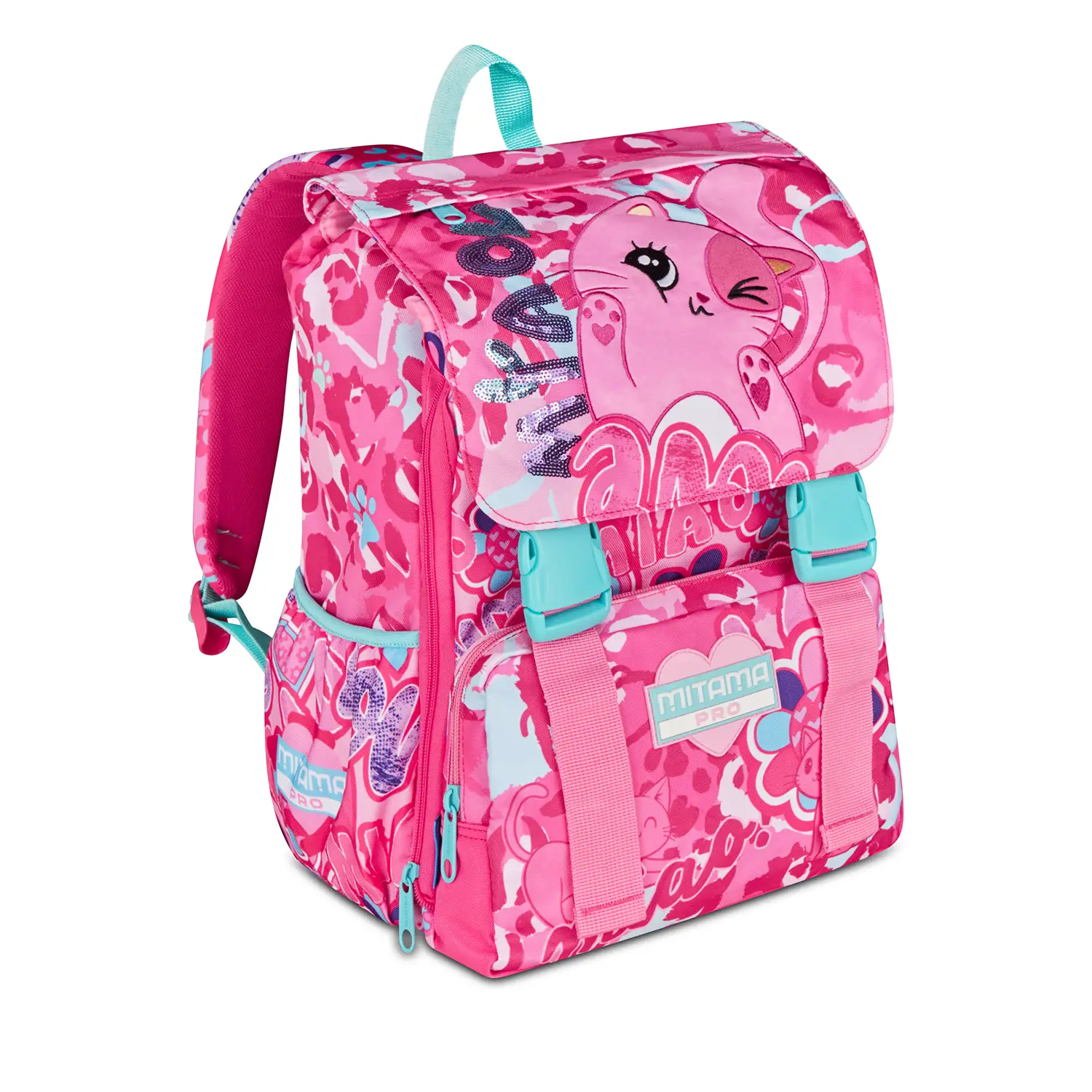 Zaino Estensibile Mitama Pro Cutiecat 4 Zip Girl - zaini scuola