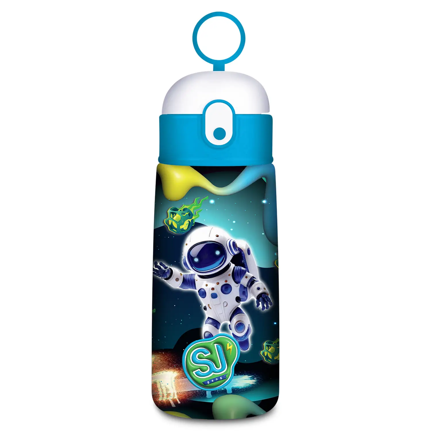 Borraccia SJ Gang con Cannuccia 460ml Inox 606 - borracce