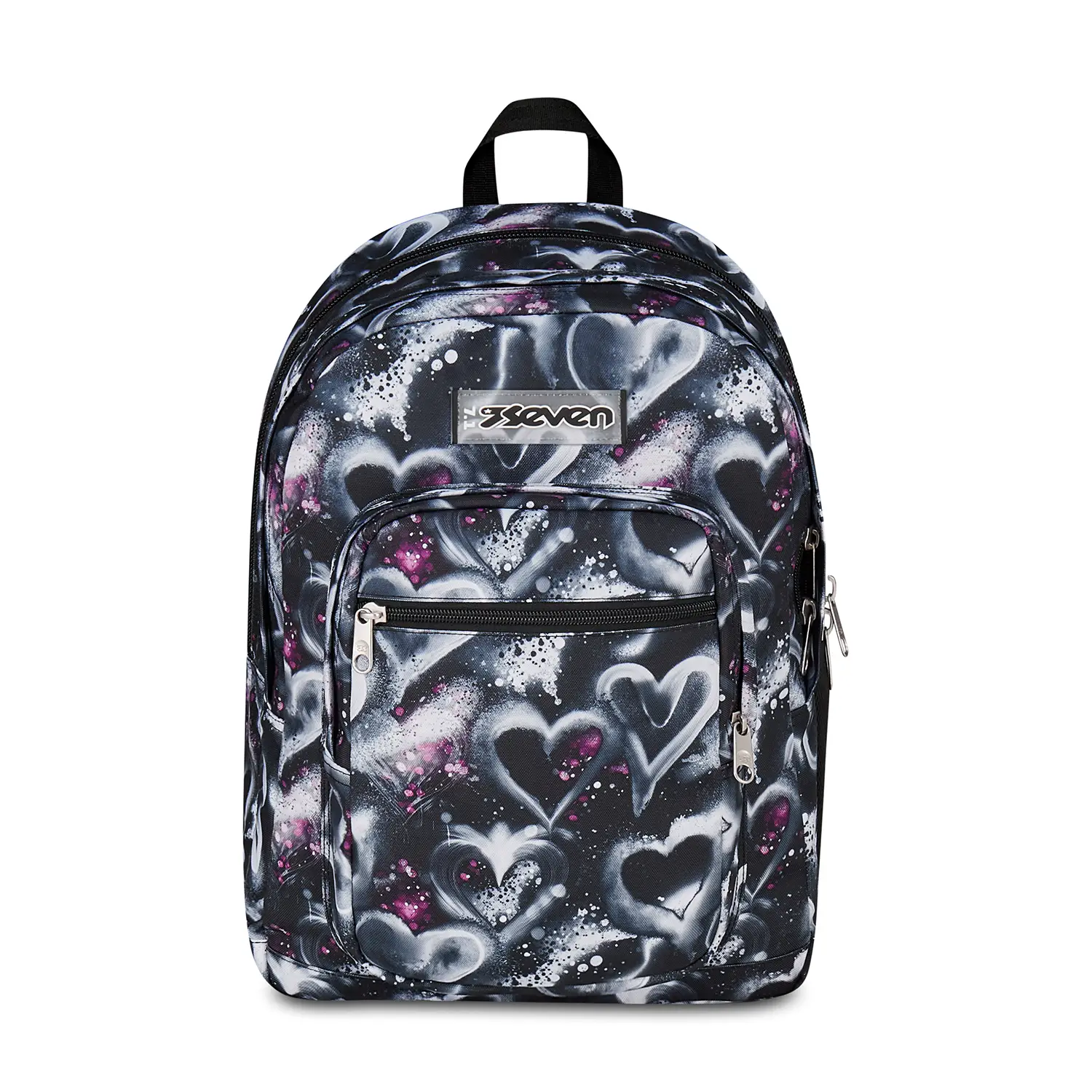 Zaino Scuola Freethink Jet Black 34 Litri con Tasca PC Tablet - zaini scuola