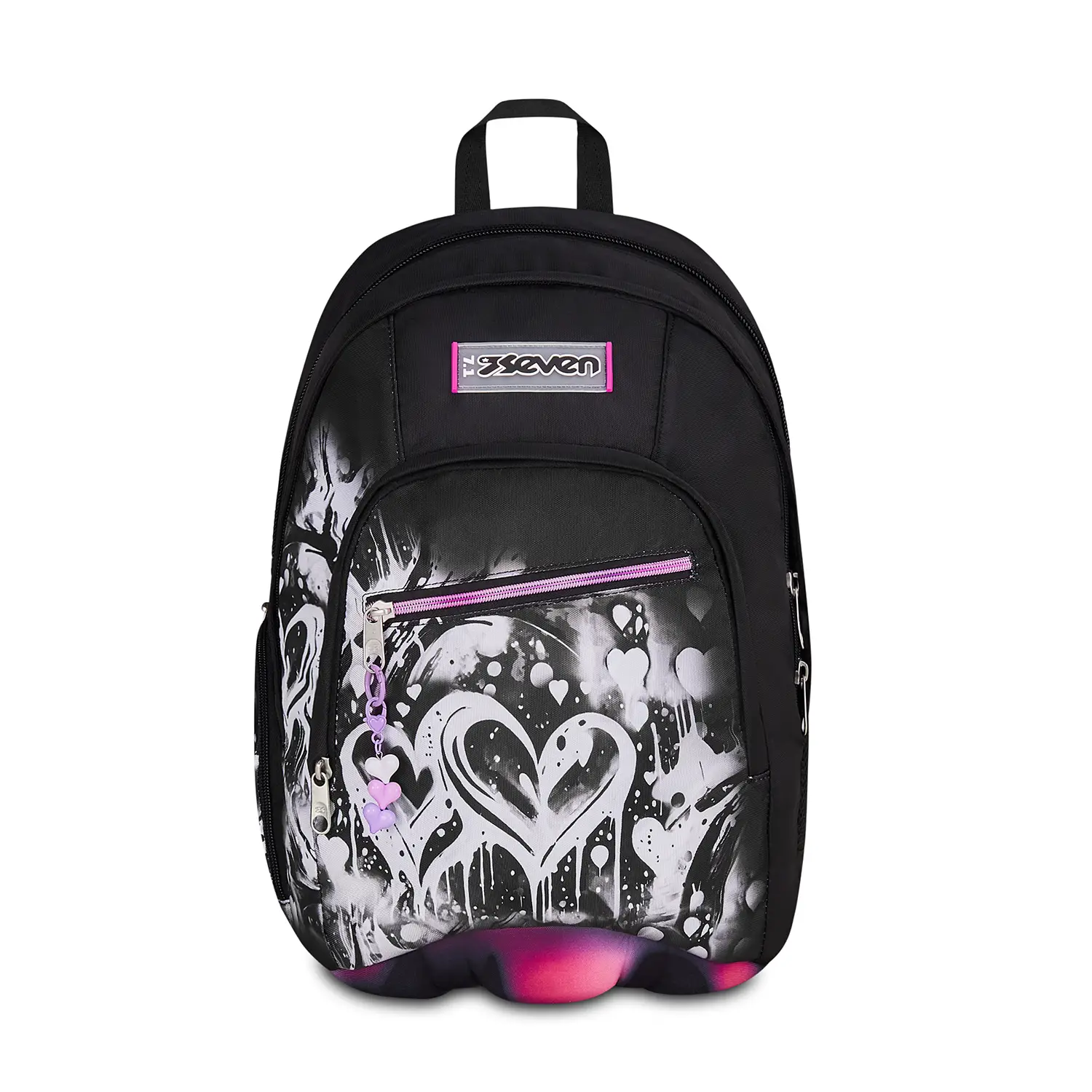 Zaino Scuola Seven Dual Plumpy Line Girl 32 Litri Tasca PC Tablet - zaini scuola