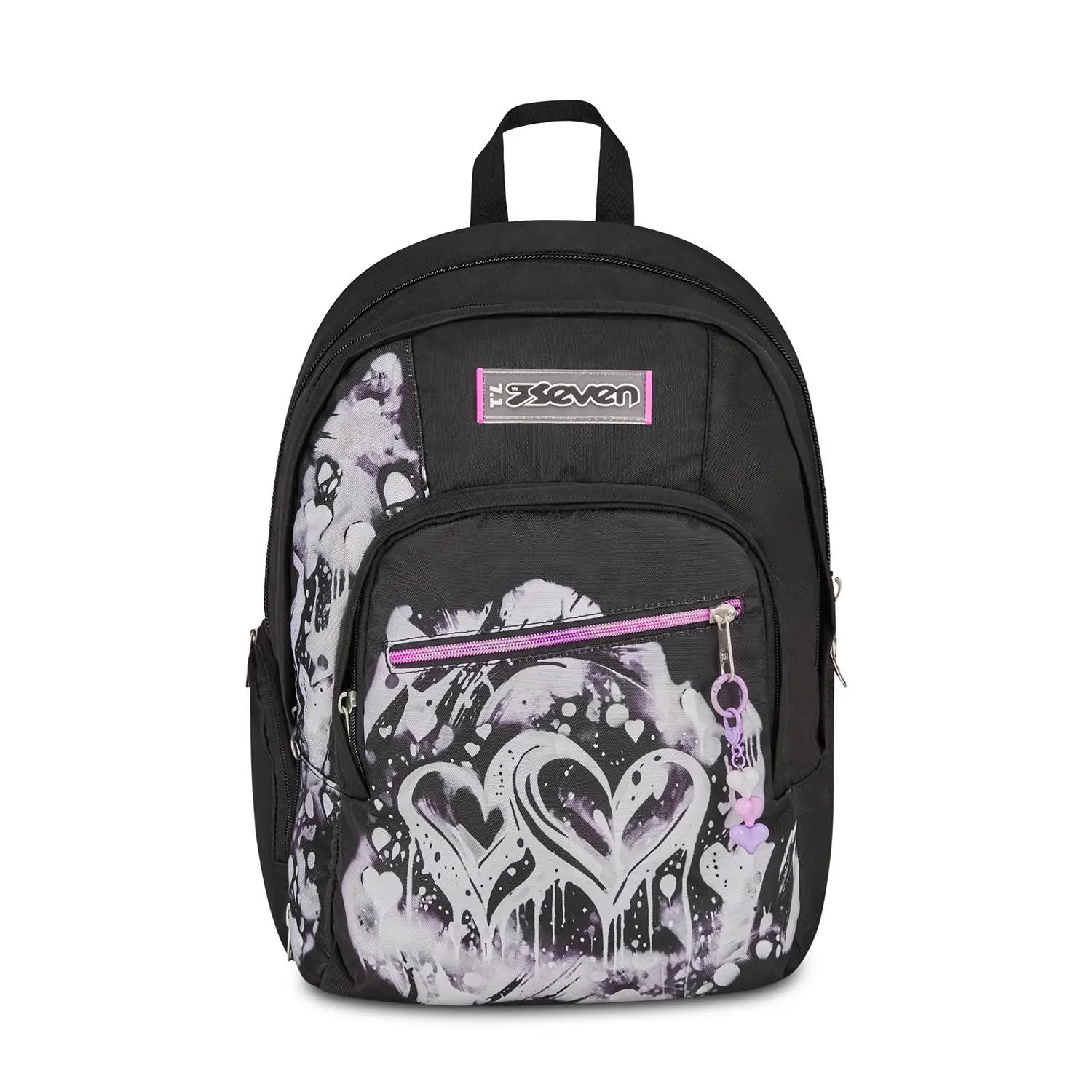 Zaino Scuola Seven Dual Detach Plumpy Line Girl 32 Litri - zaini scuola