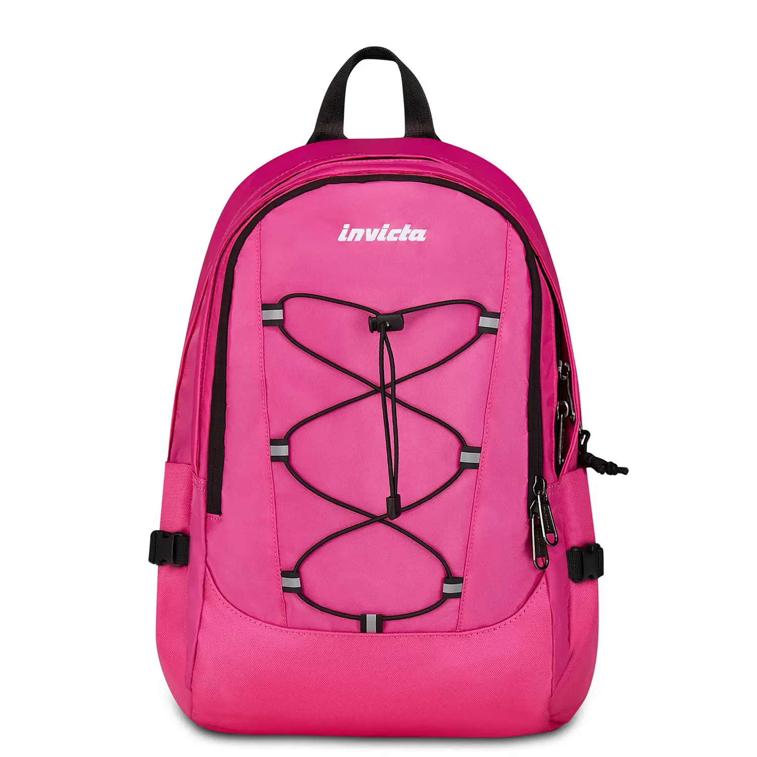 Zaino Scuola Invicta Smart GRS Raspberry Rose 23 Litri Tasca Laptop - zaini scuola