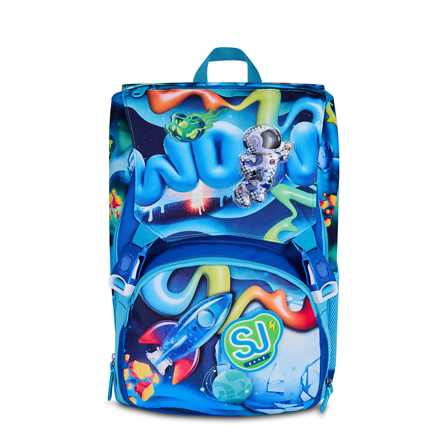 Zaino Scuola SJ Gang Space Ride Sdoppiabile Big 24L Estensibile - zaini scuola