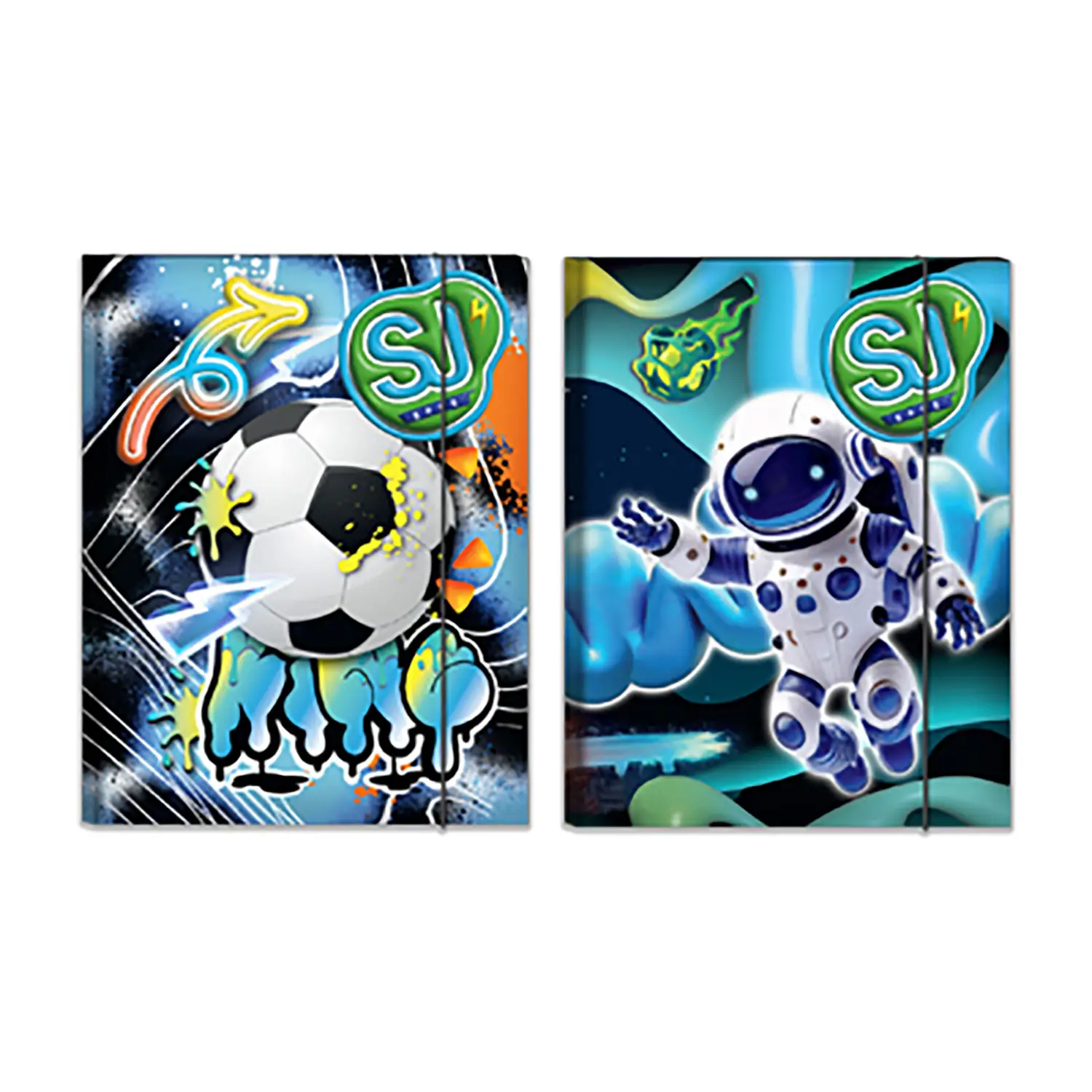 Sj Gang Cartellina con Elastico Ds01 Boy - Archiviazione