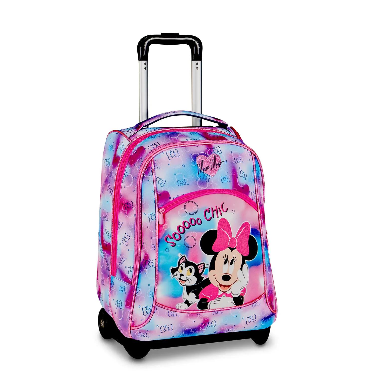 Minnie Chic Touch Big Zaino Scuola 36 Litri con Trolley - zaini trolley