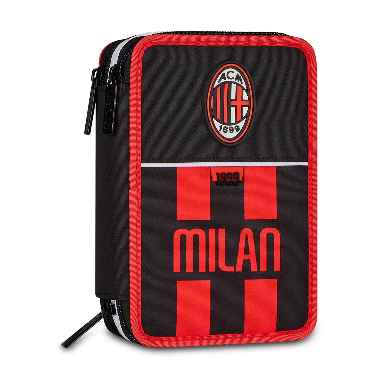 Astuccio 3 Zip Milan Est.1899 Completo 45 Pezzi - astucci colori