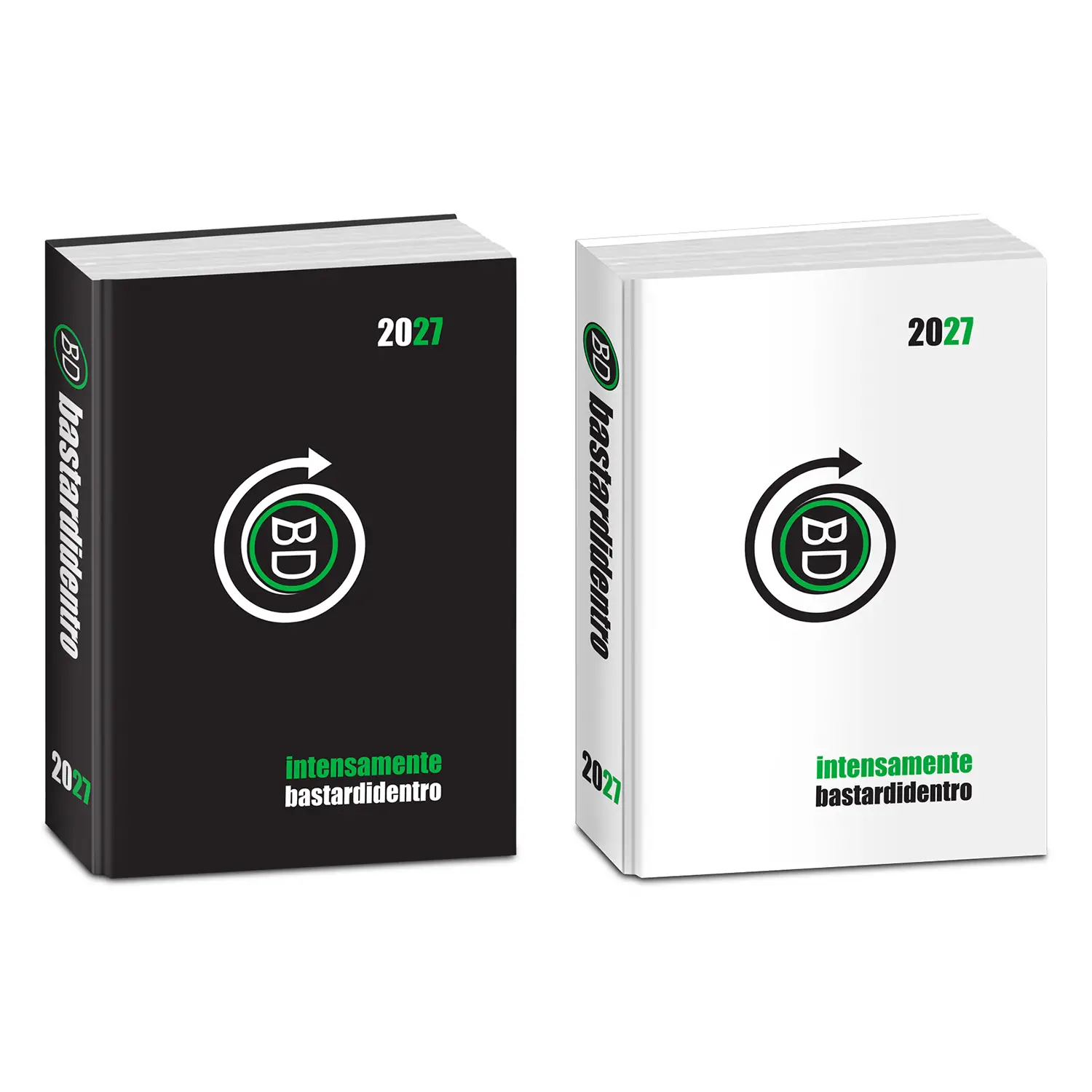 Bastardidentro Diario Standard 16 Mesi Classic Agenda Intensamente - diari