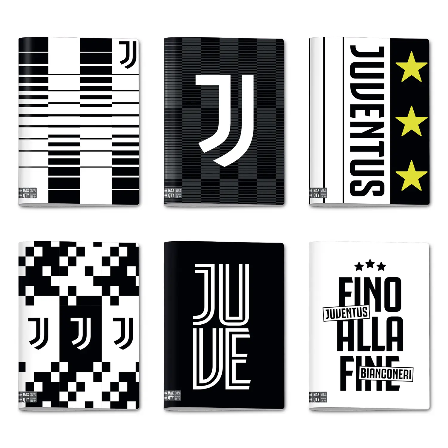 Juventus Quaderno A4 Maxi 96/100 Rigatura 10M - Cancelleria varia