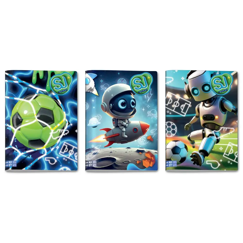 Sj Gang Wondrous Boy Quaderno A4 Maxi 96/100 Rigatura 10m - Cancelleria varia