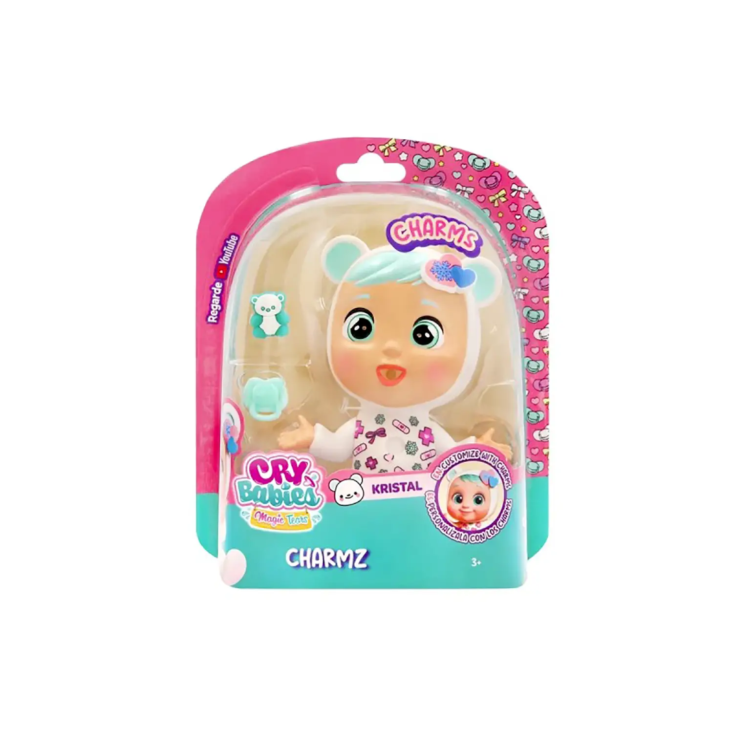 Bambola Cry Babies Magic Tears Charmz Kristal - collezionabili bambina