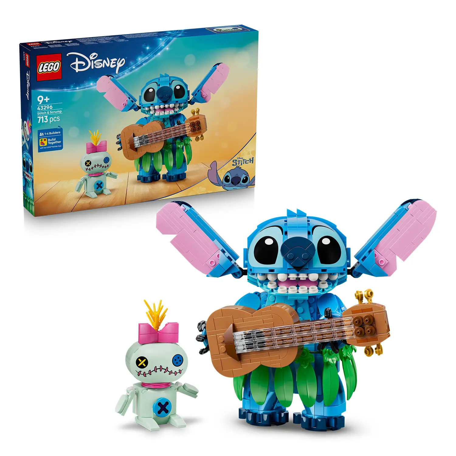 LEGO Disney Stitch e Scrump 43296 Action Figure - lego