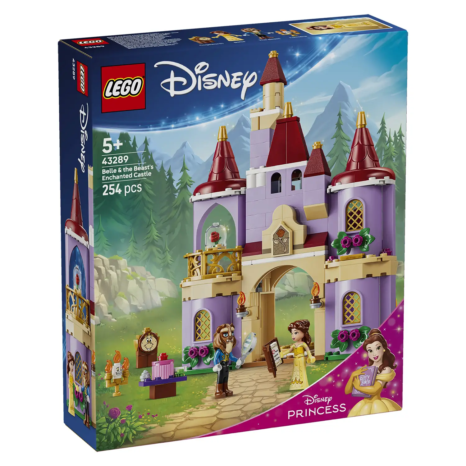 LEGO Disney Princess Belle e Il Castello Incantato della Bestia 43289 - lego