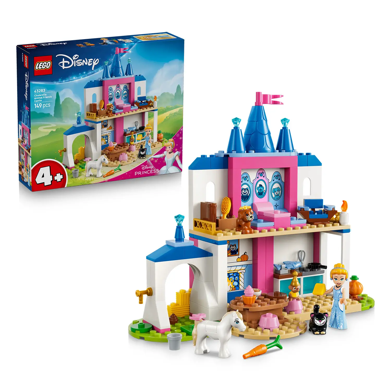 LEGO Disney Castello Degli Amici Animali di Cenerentola 43283 - lego