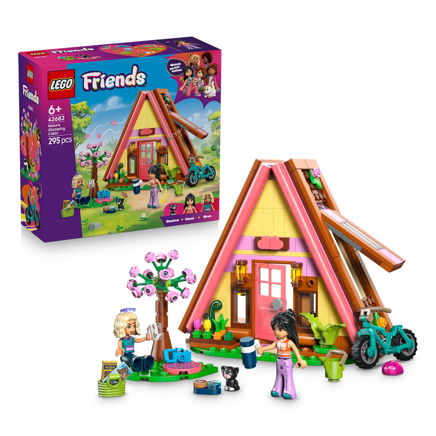 LEGO Friends Cabina Glamping nella Natura 42682 - lego