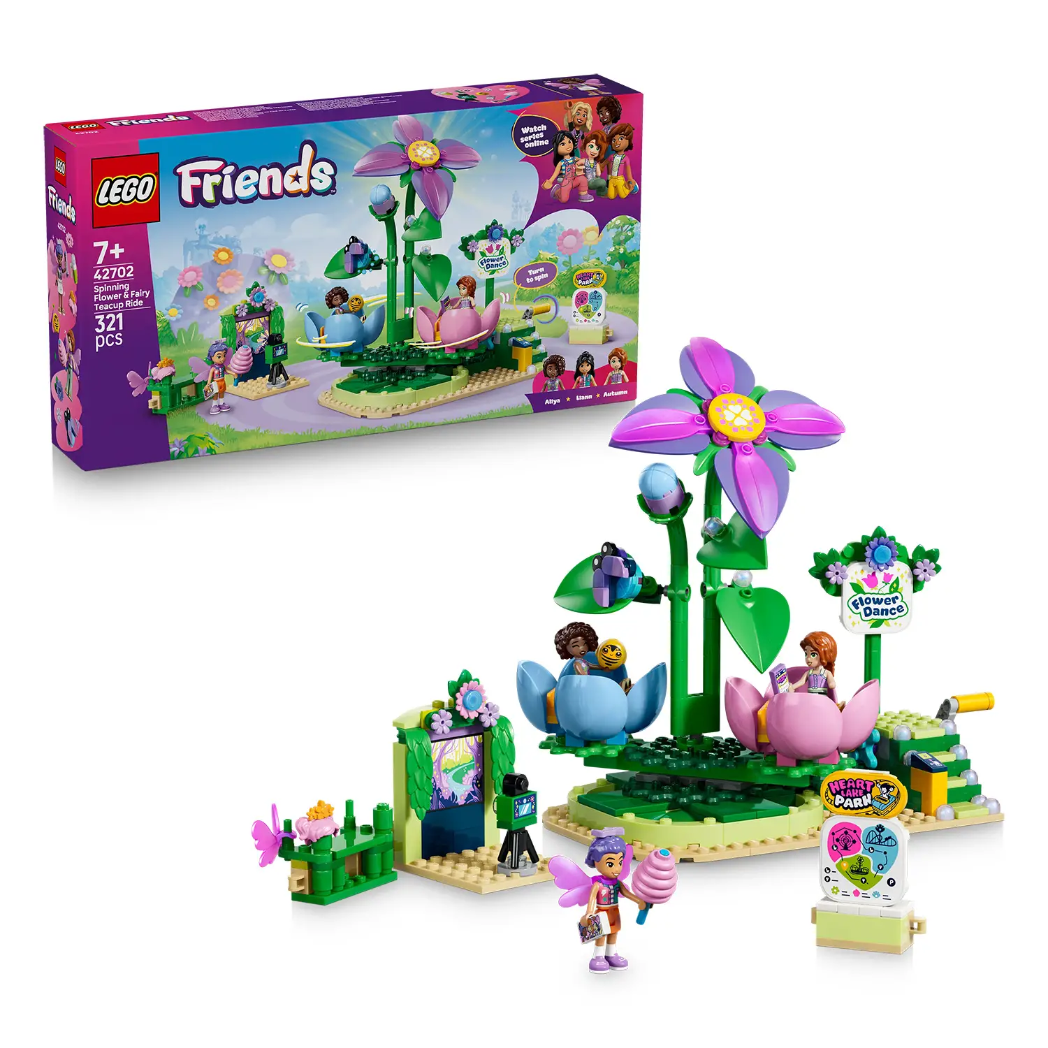 LEGO Friends Giostra Delle Tazze da Tè Floreali 42702 - lego