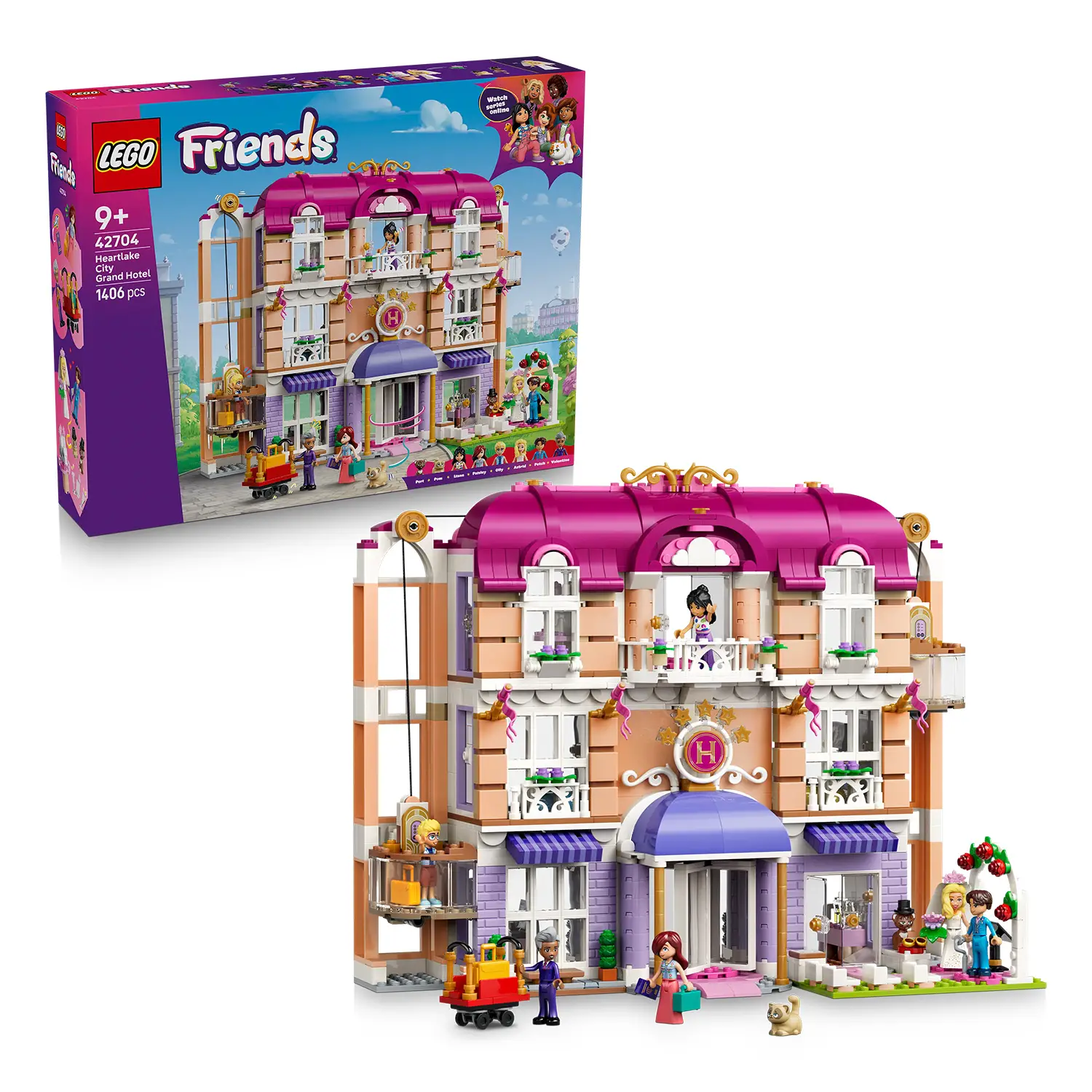 LEGO Friends Grand Hotel di Heartlake City 42704 - lego
