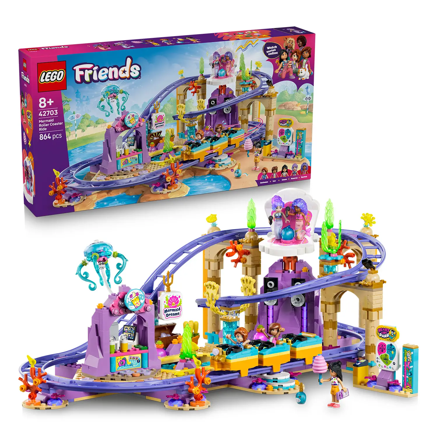 LEGO Friends Montagne Russe della Sirenetta 42703 - lego