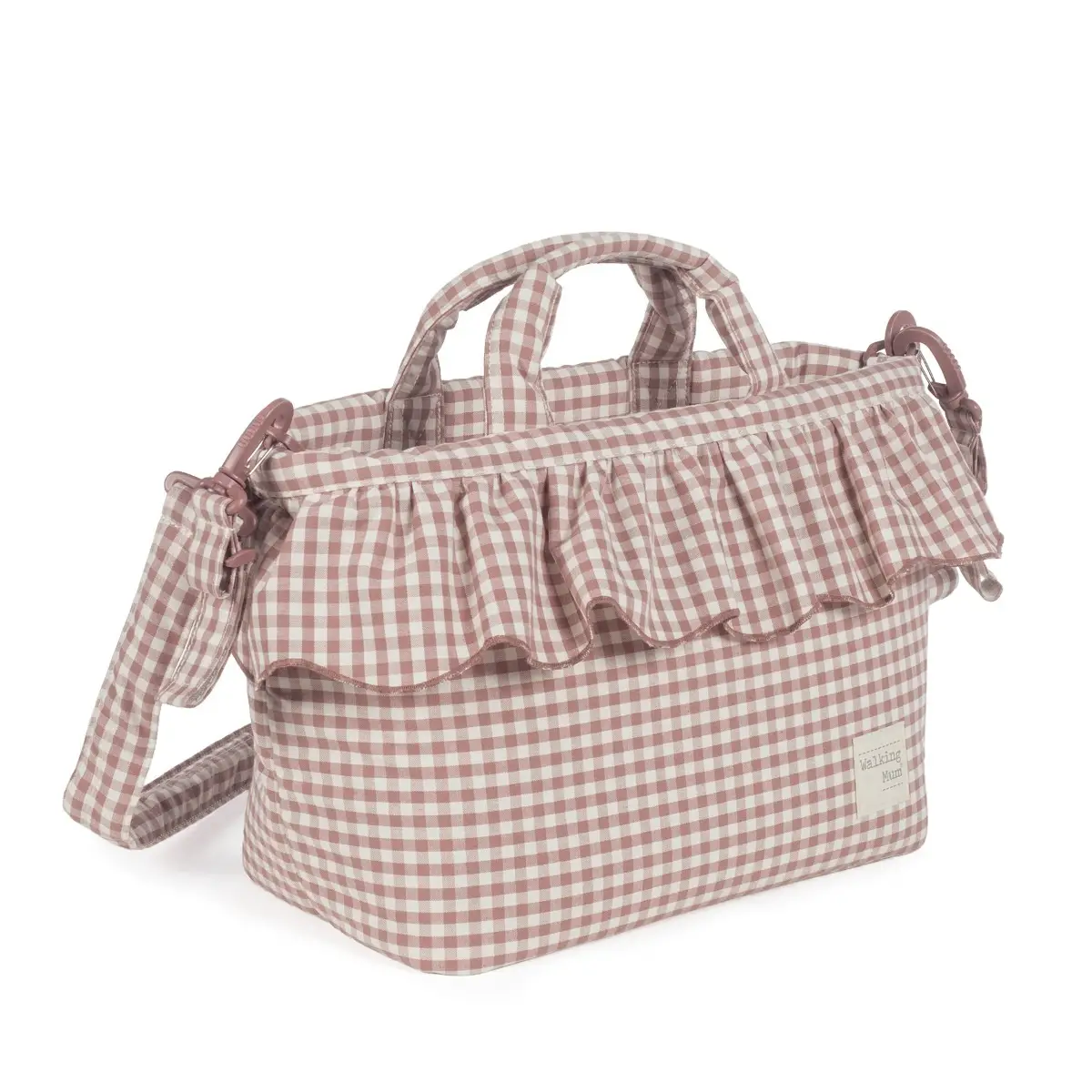 Praliné Borsa Fasciatoio Vichy Moka Walking Mum - borse e zaini