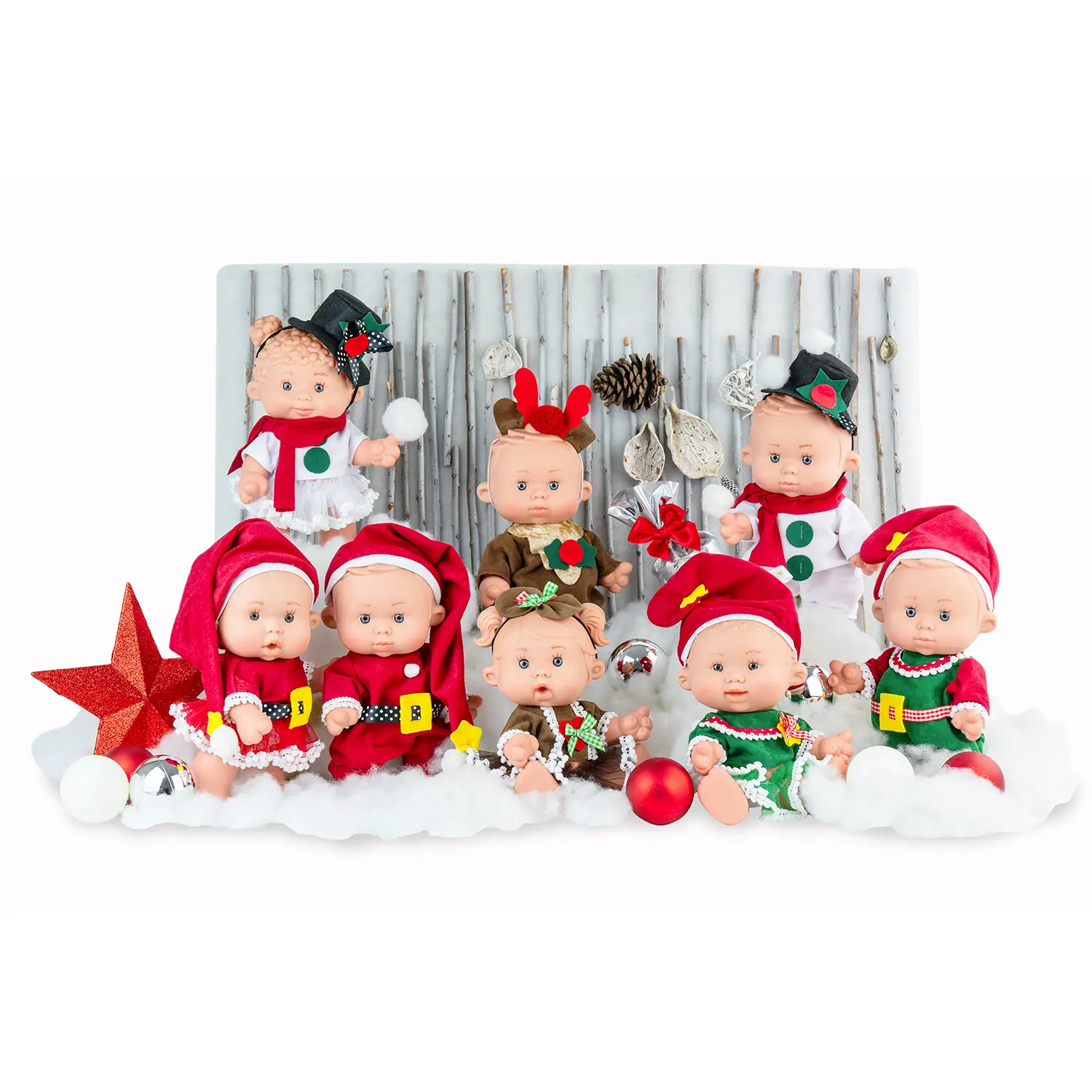 Bambola Nenote Christmas - Bambole e accessori