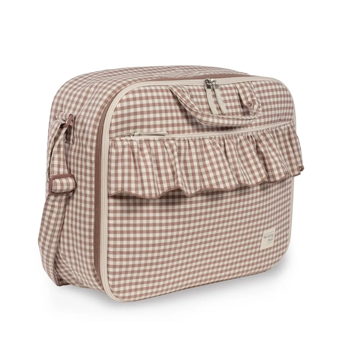 Valigia Maternità Praliné Vichy Moka Walking Mum - borse e zaini
