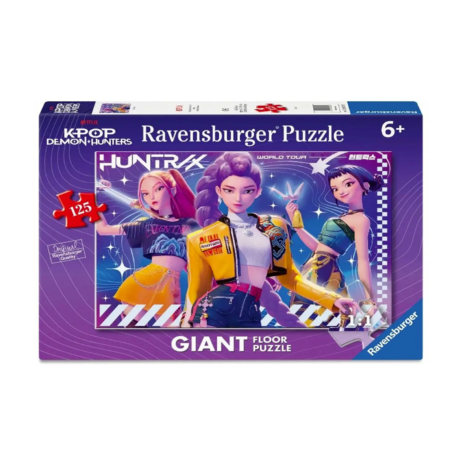 Puzzle 125 Pezzi Giant K Pop Demon Hunters - Puzzle in cartone