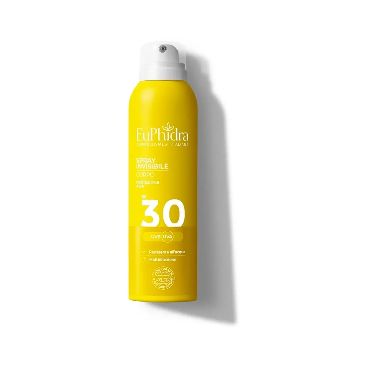 Euphidra Solari Spray Invisibile Corpo 30 200 Ml - creme solari