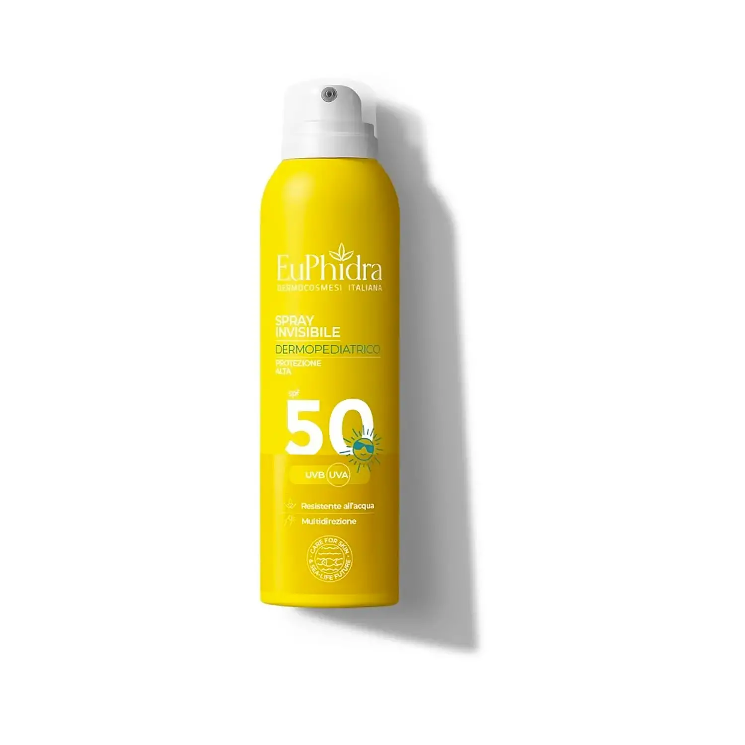 Euphidra Solari Spray Invisibile Dermopediatrico Bambini 50 200 Ml - creme solari