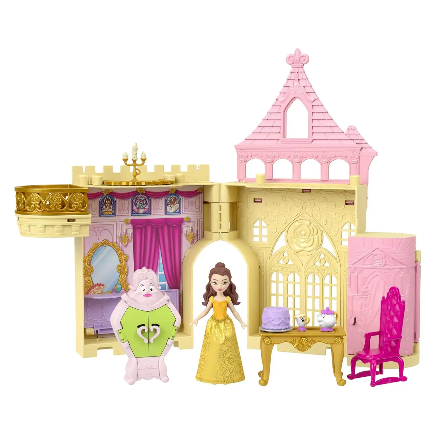 Disney Princess Il Castello Di Belle - collezionabili bambina