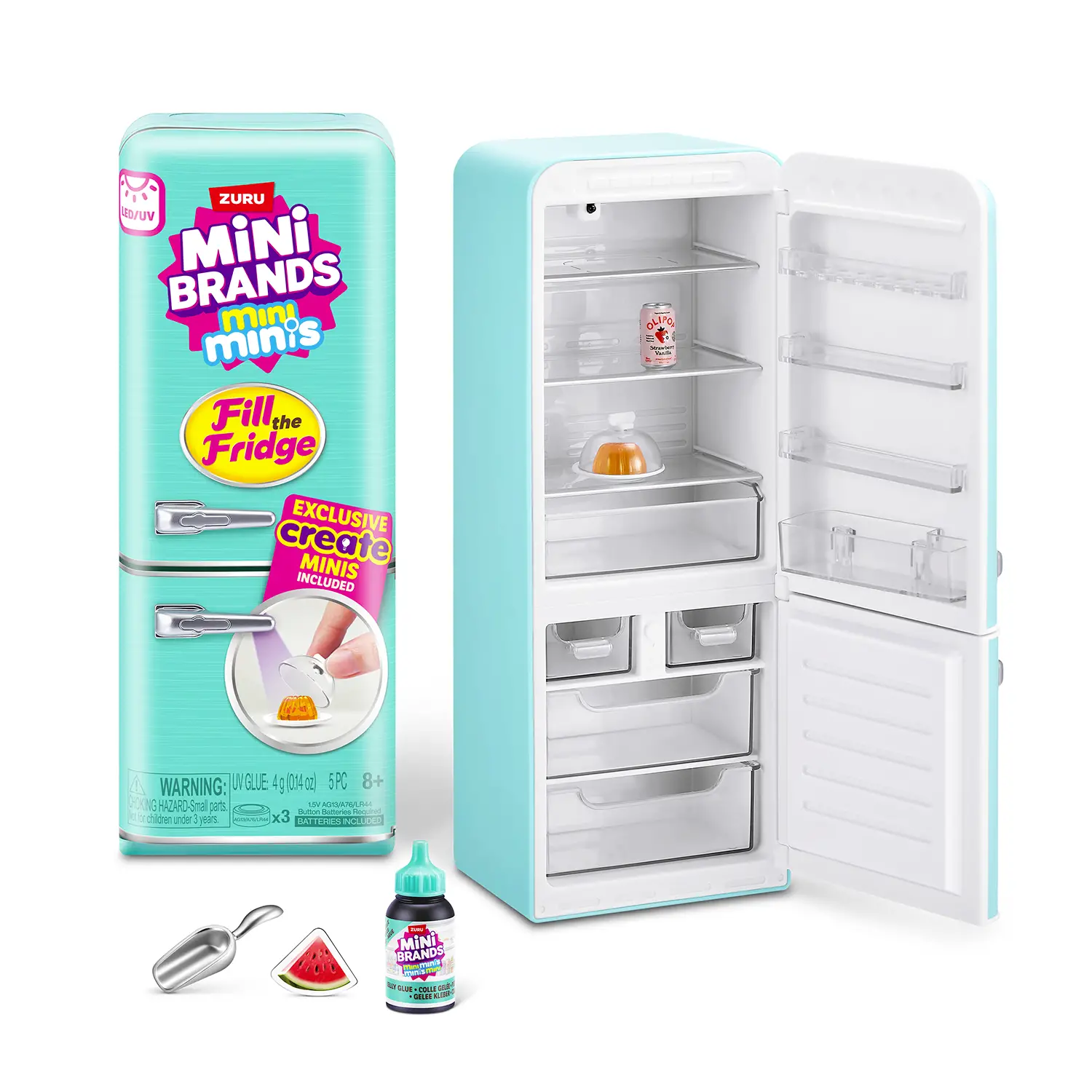 Mini Brand - Fill The Fridge Playset Frigorifero - collezionabili bambina