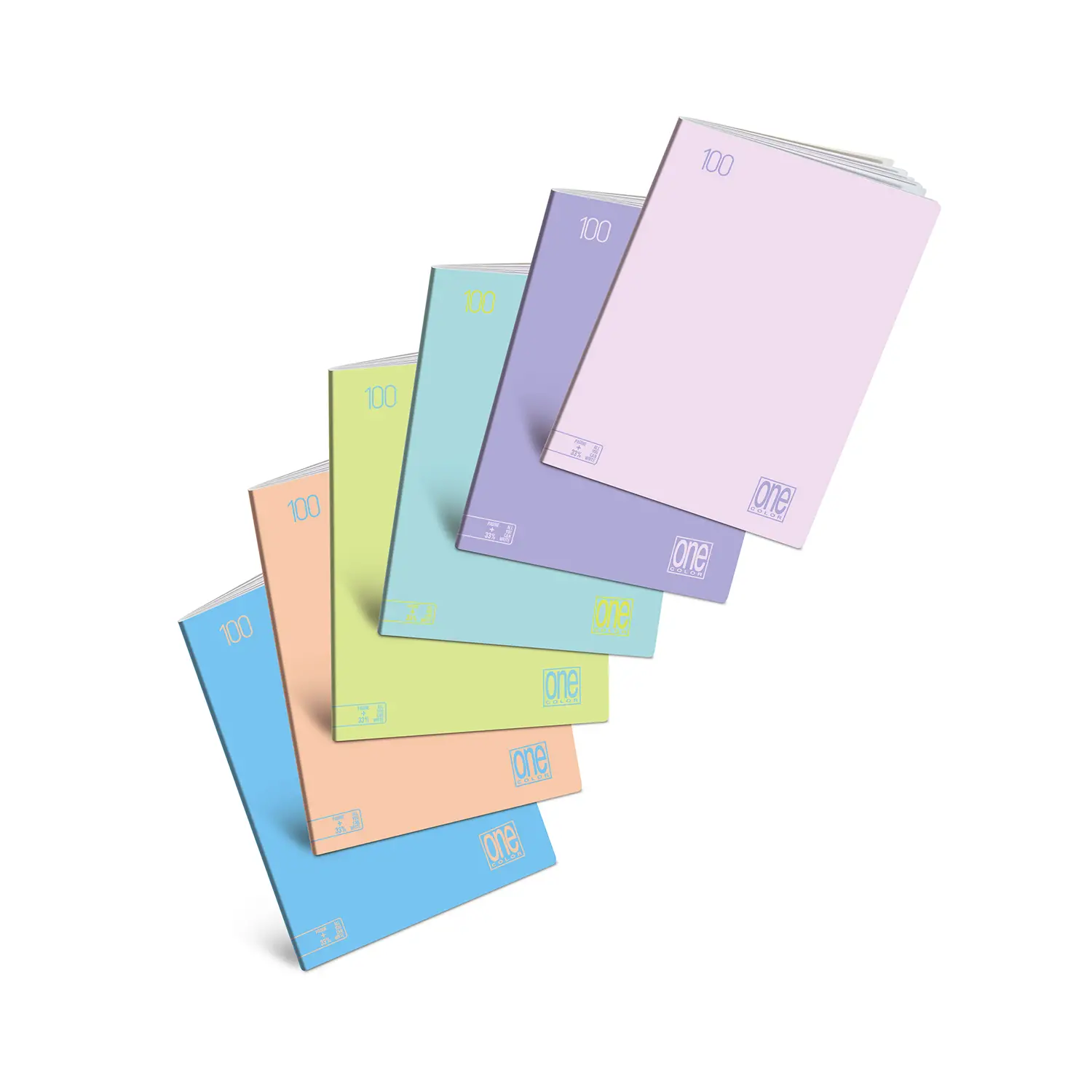 Quaderno Maxi One Color Pastel 100gr - 1R - Cancelleria varia