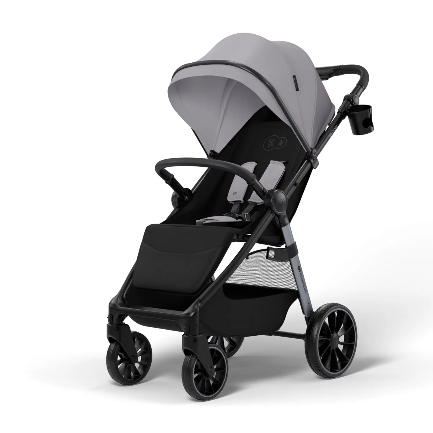 Passeggino Kinderkraft Grande 2 Grey Compatto 22kg - passeggini