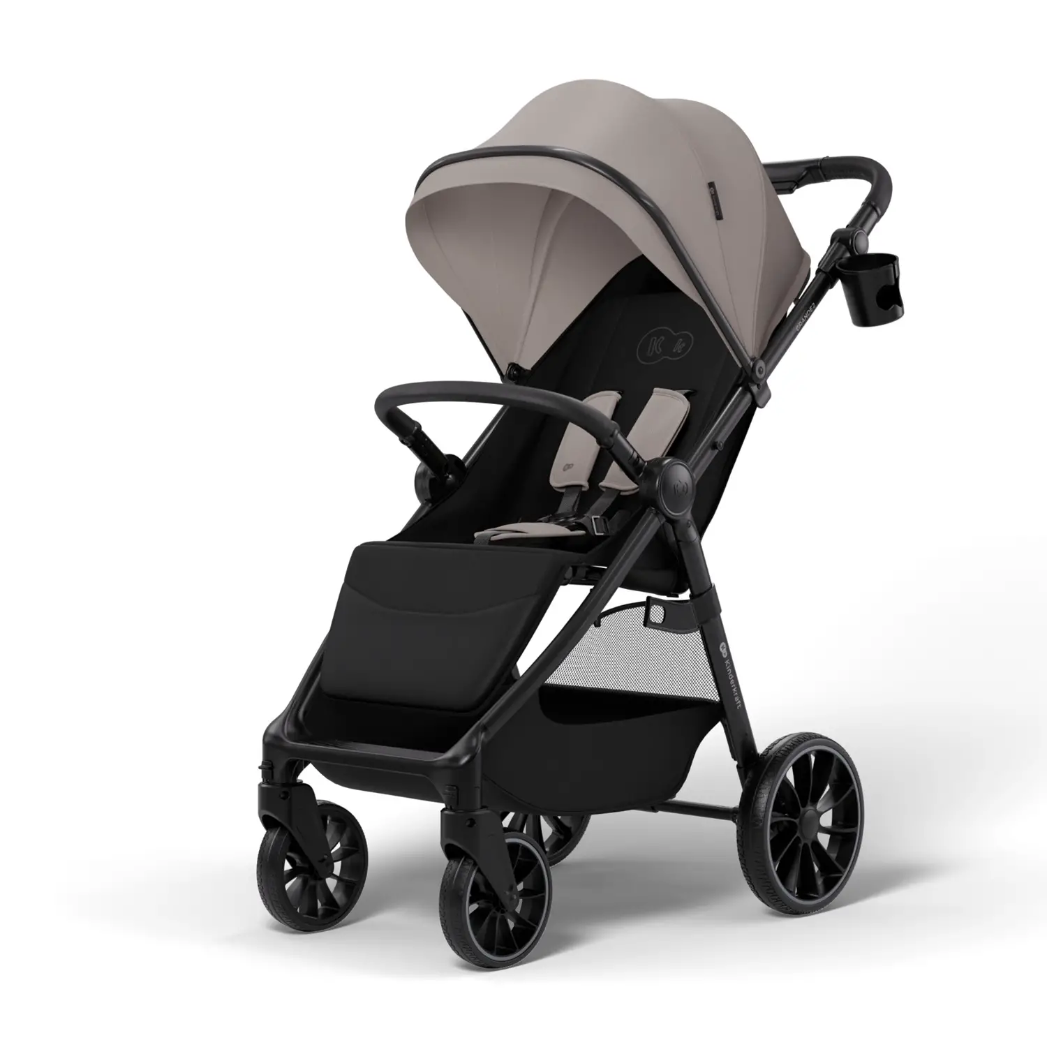 Passeggino Kinderkraft Grande 2 Beige Compatto 22kg - passeggini