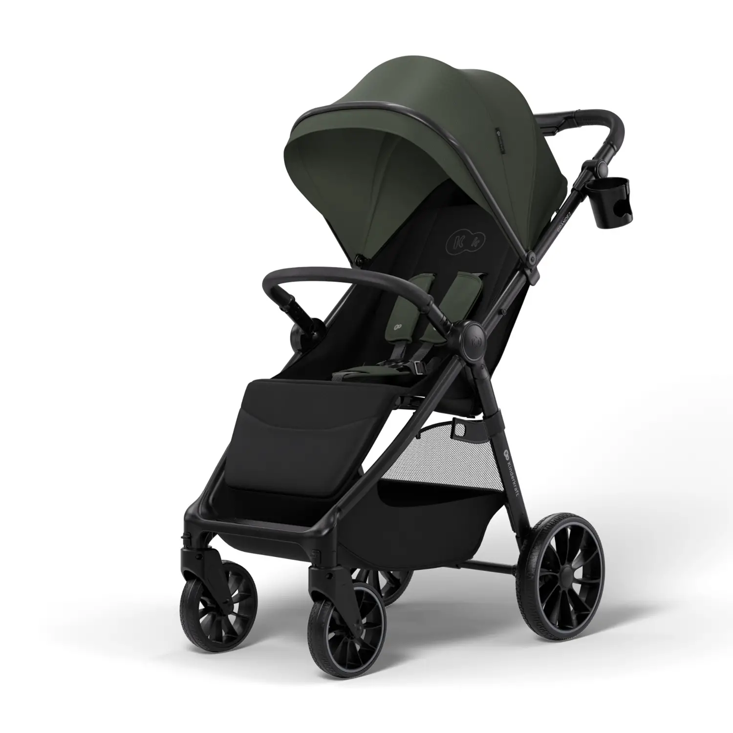 Passeggino Kinderkraft Grande 2 Green Compatto 22kg - passeggini