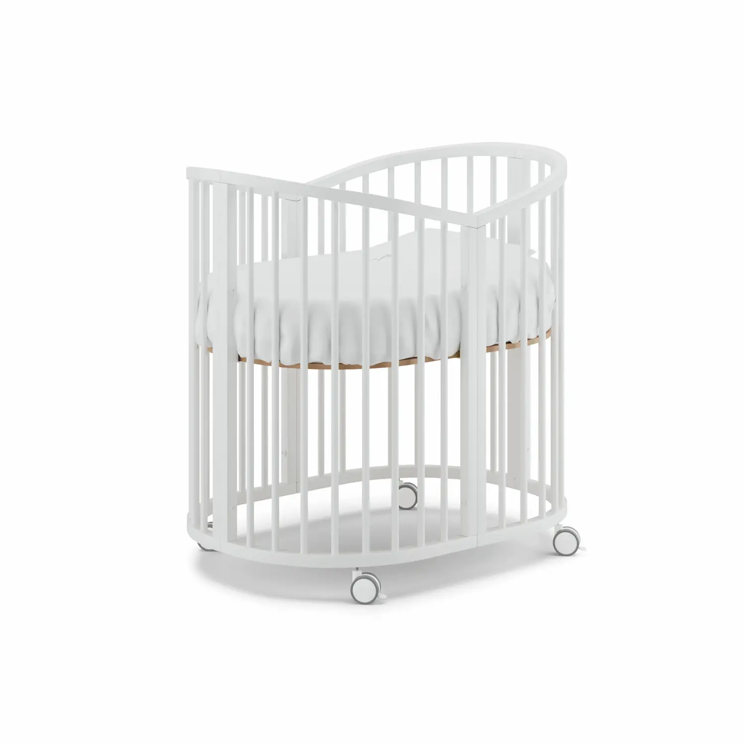 Lettino Evolutivo Forever 4 in 1 Culla Montessori Bianco Erbesi - collezioni