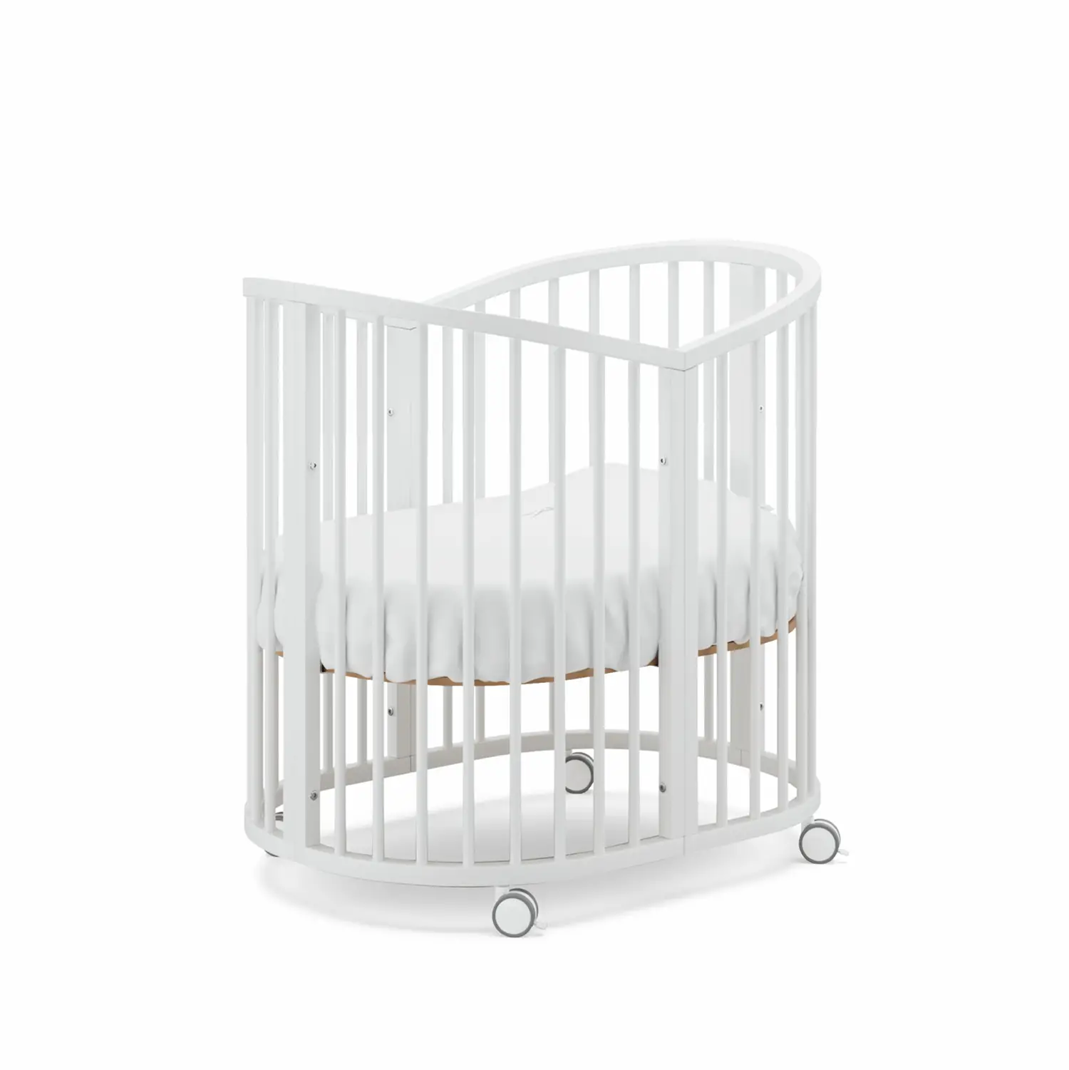 Lettino Evolutivo Forever 4 in 1 Culla Montessori Bianco-Naturale Erbesi - collezioni
