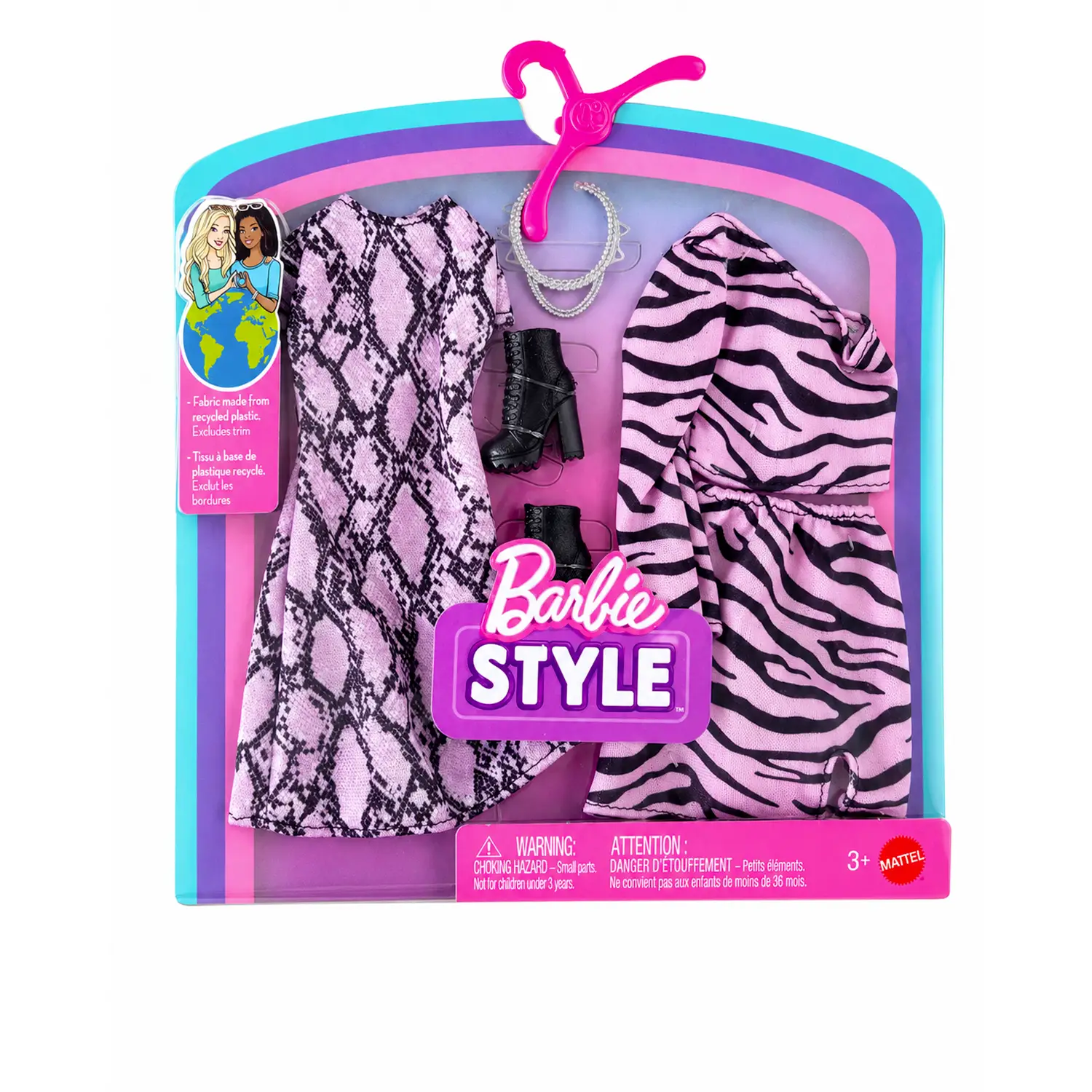 Barbie Abiti Mode Fashion 2-Pack Jjn92 - collezionabili bambina