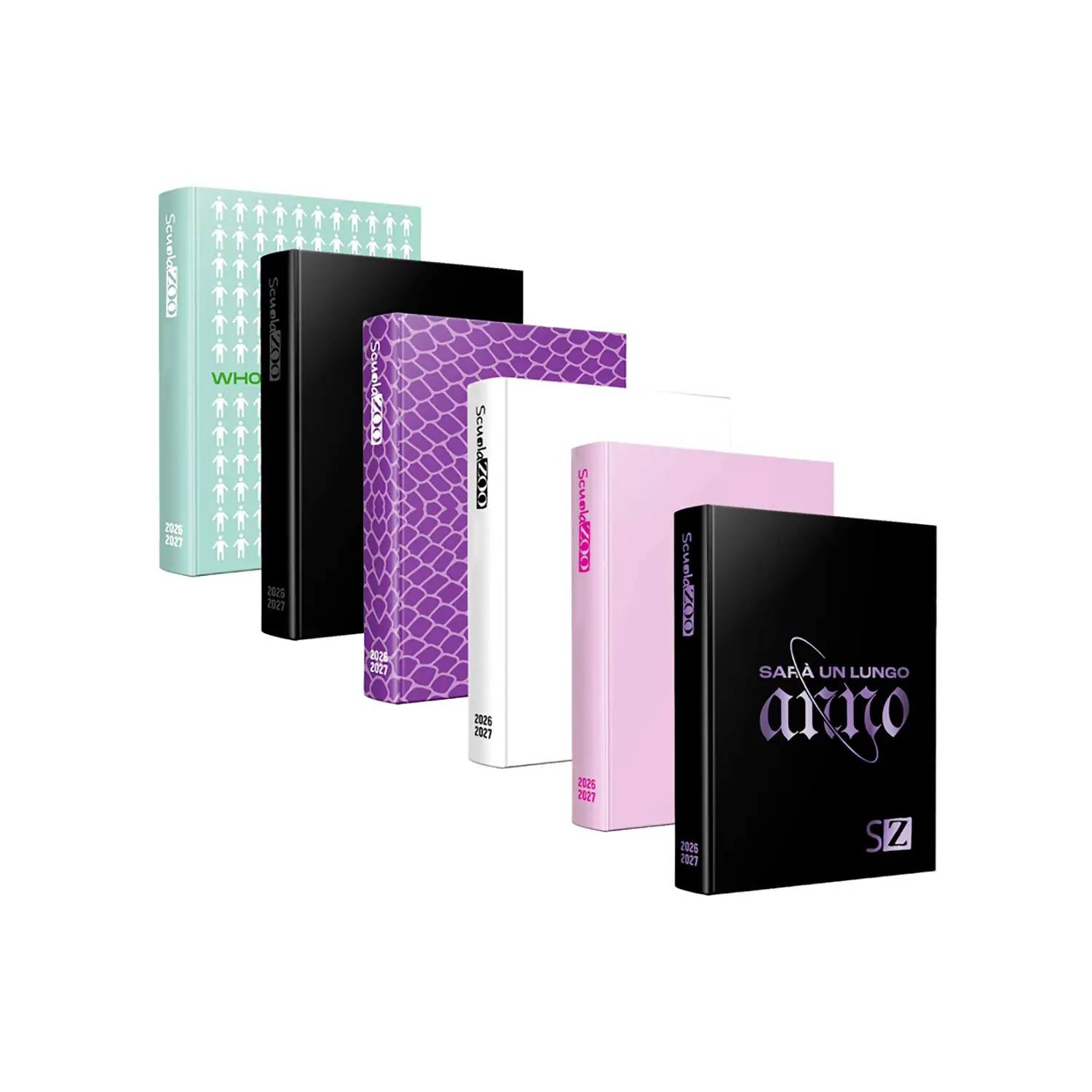Scuolazoo Diario 16 Mesi 2026/27 13x17,7cm - astucci colori